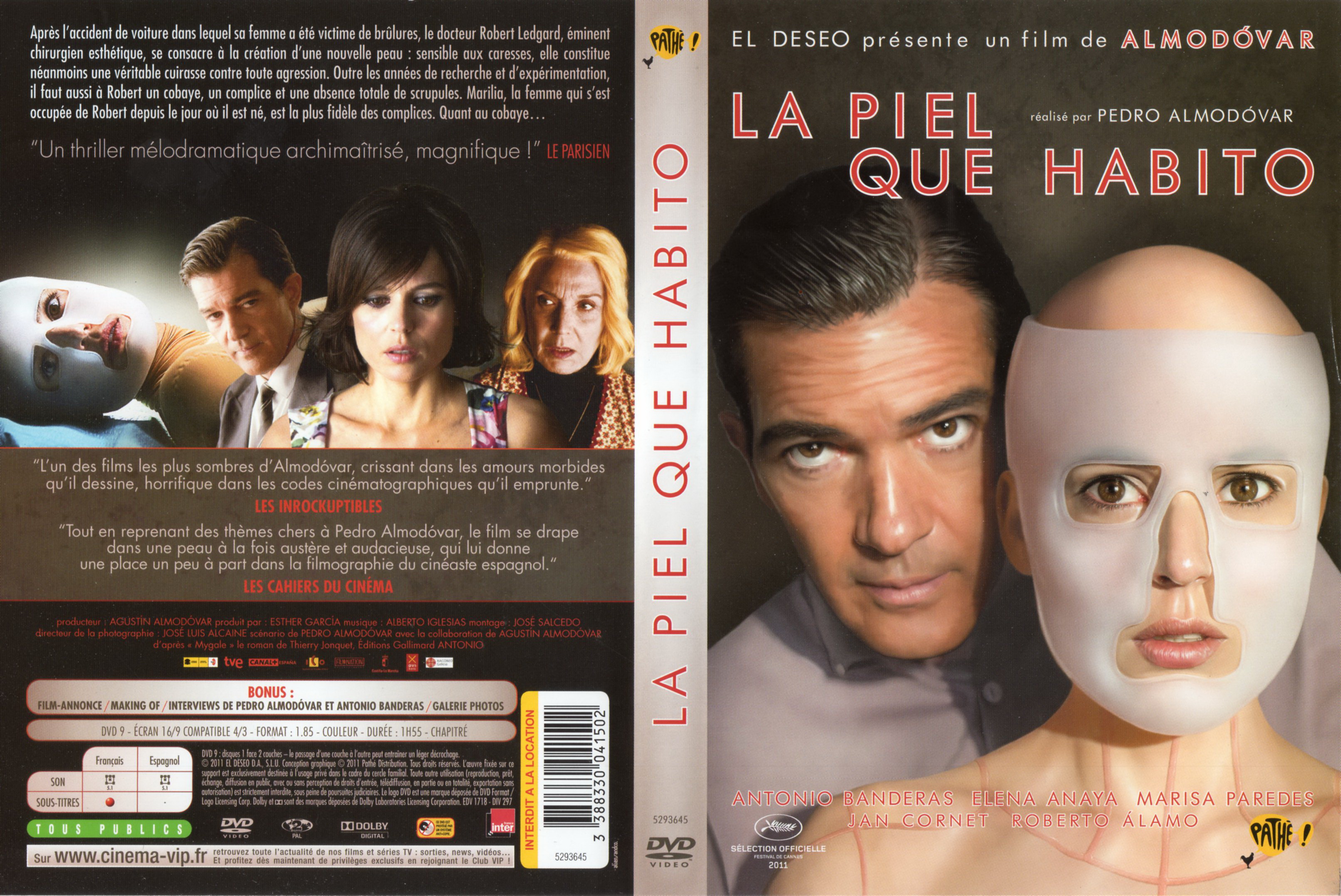 Jaquette DVD La piel que habito