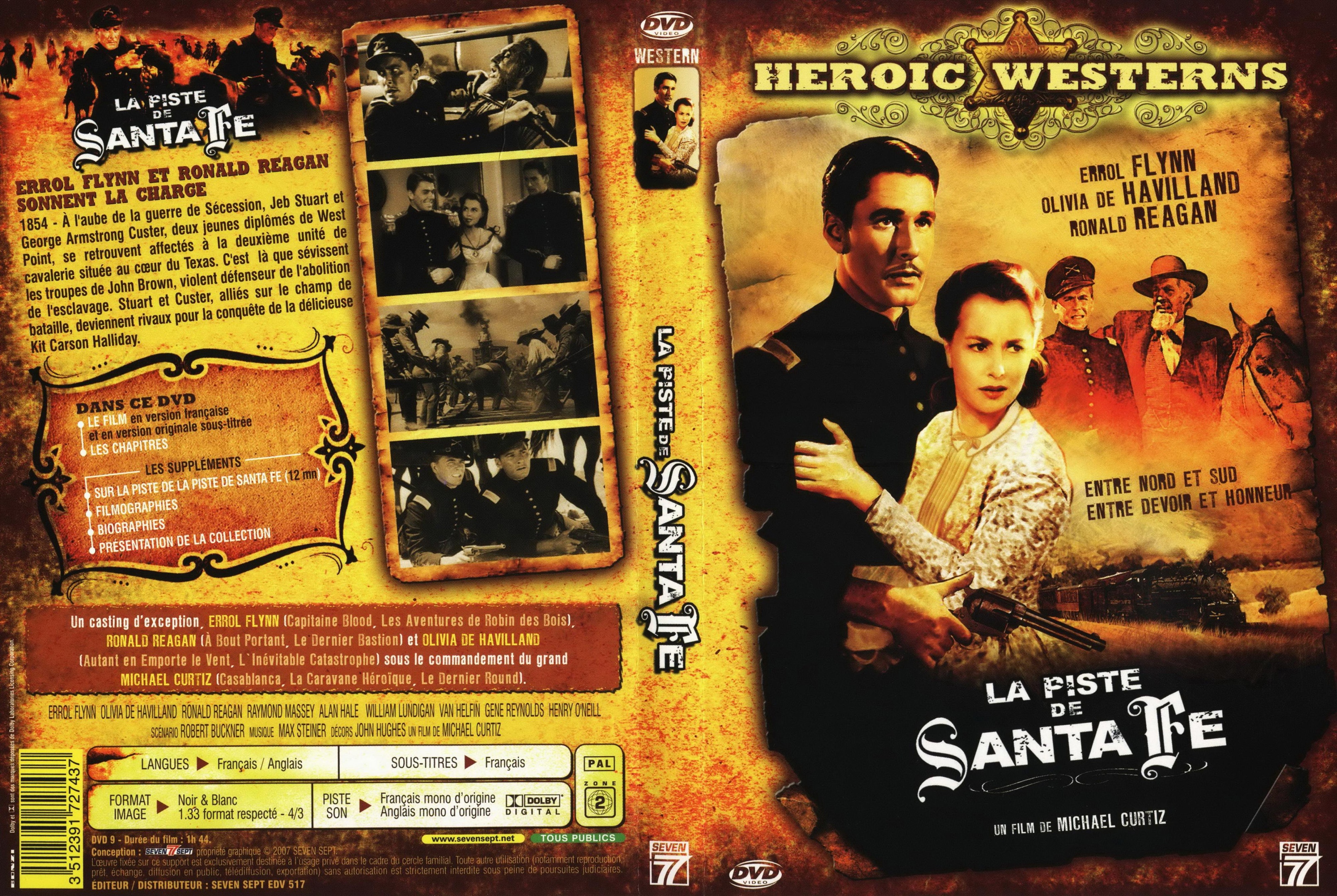 Jaquette DVD La piste de Santa Fe