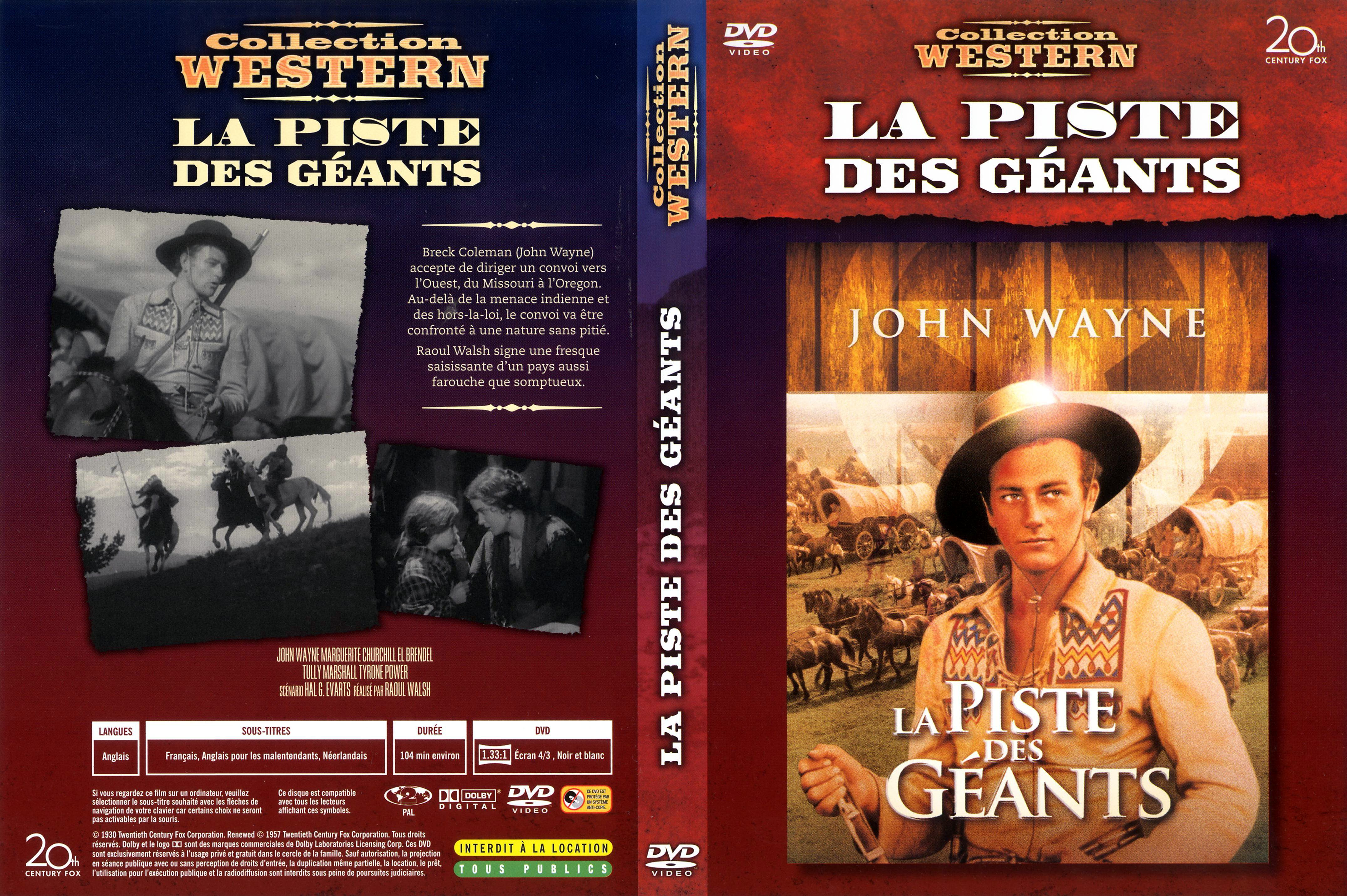 Jaquette DVD La piste des geants