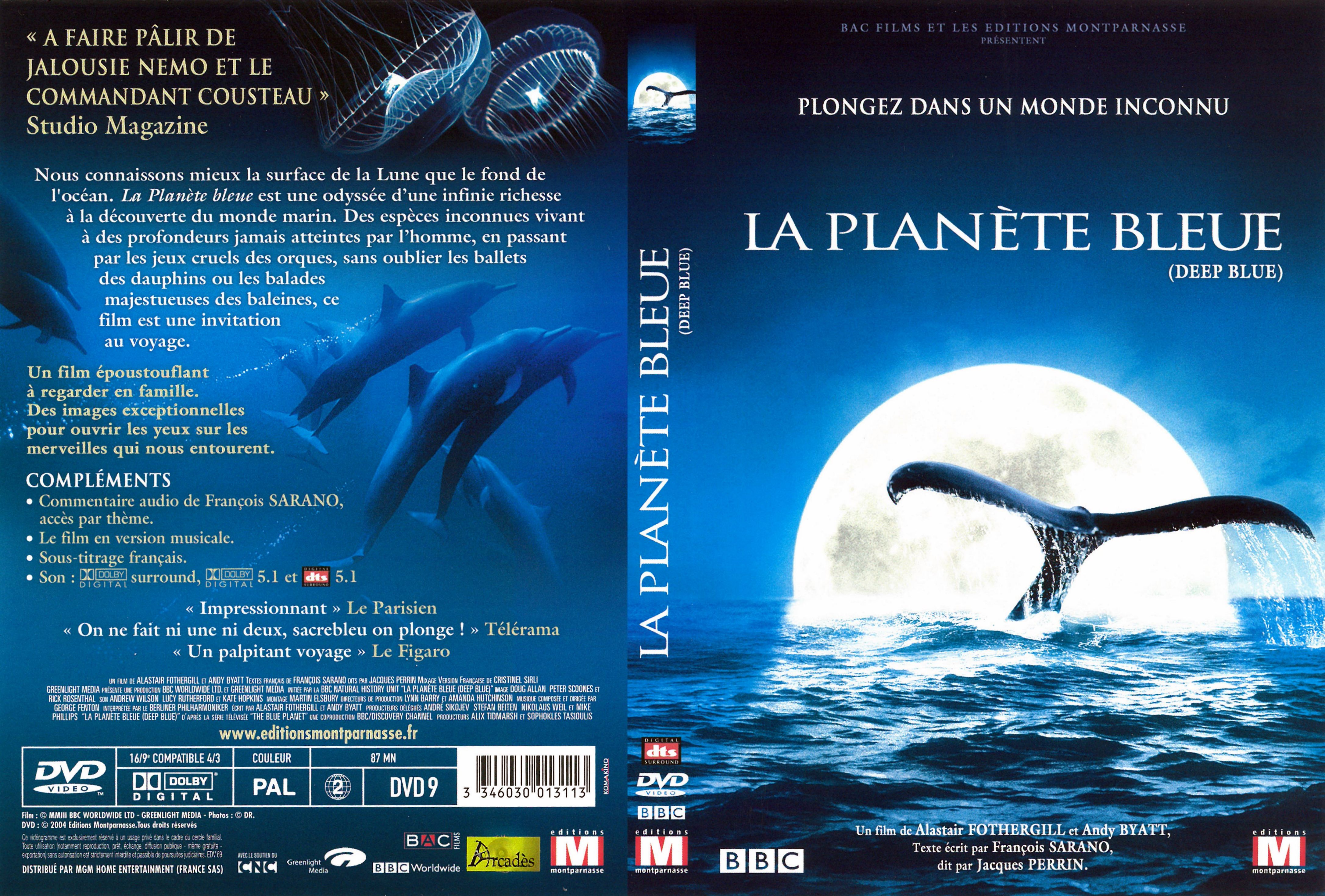 Jaquette DVD La plante bleue v2