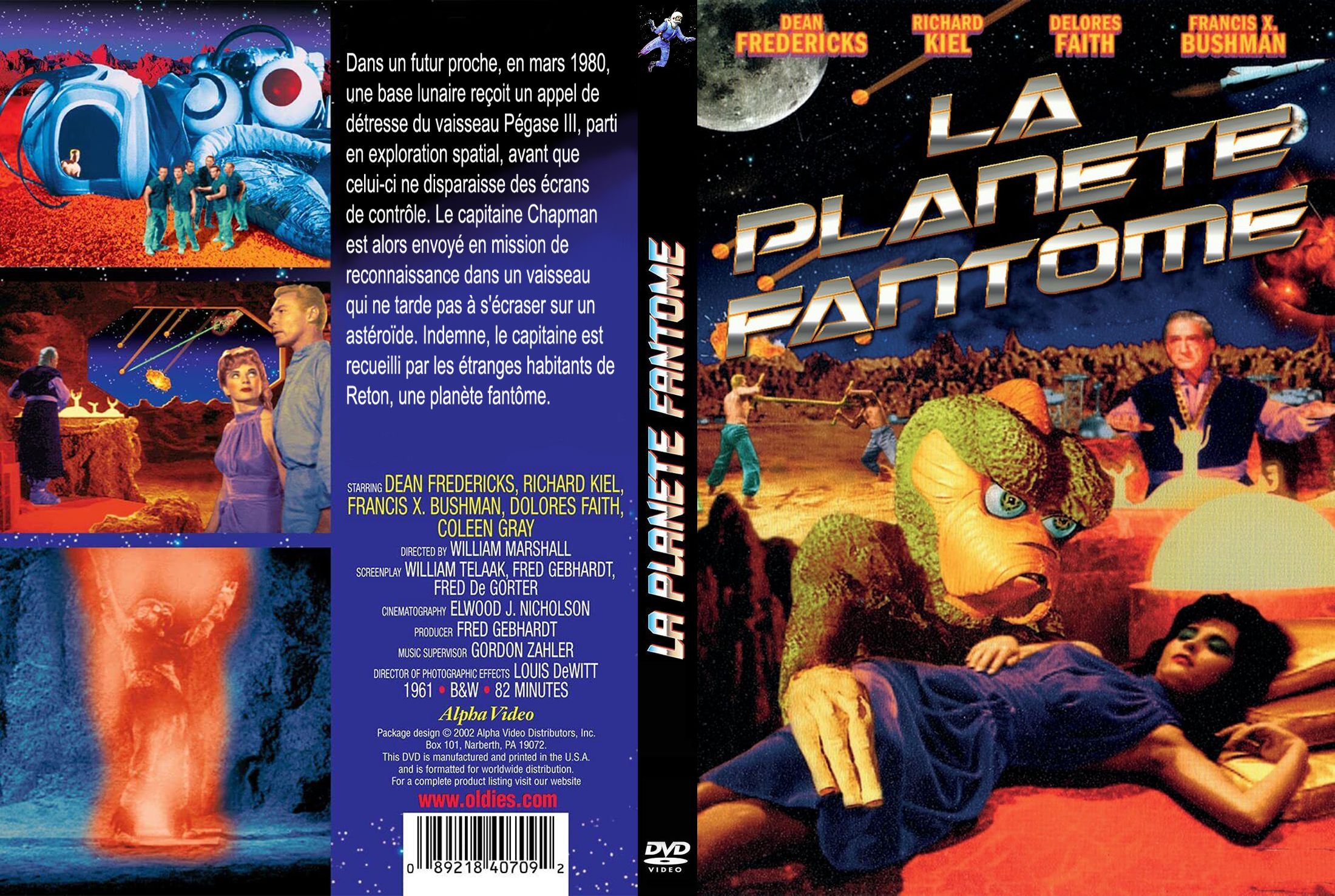 Jaquette DVD La planete fantme custom