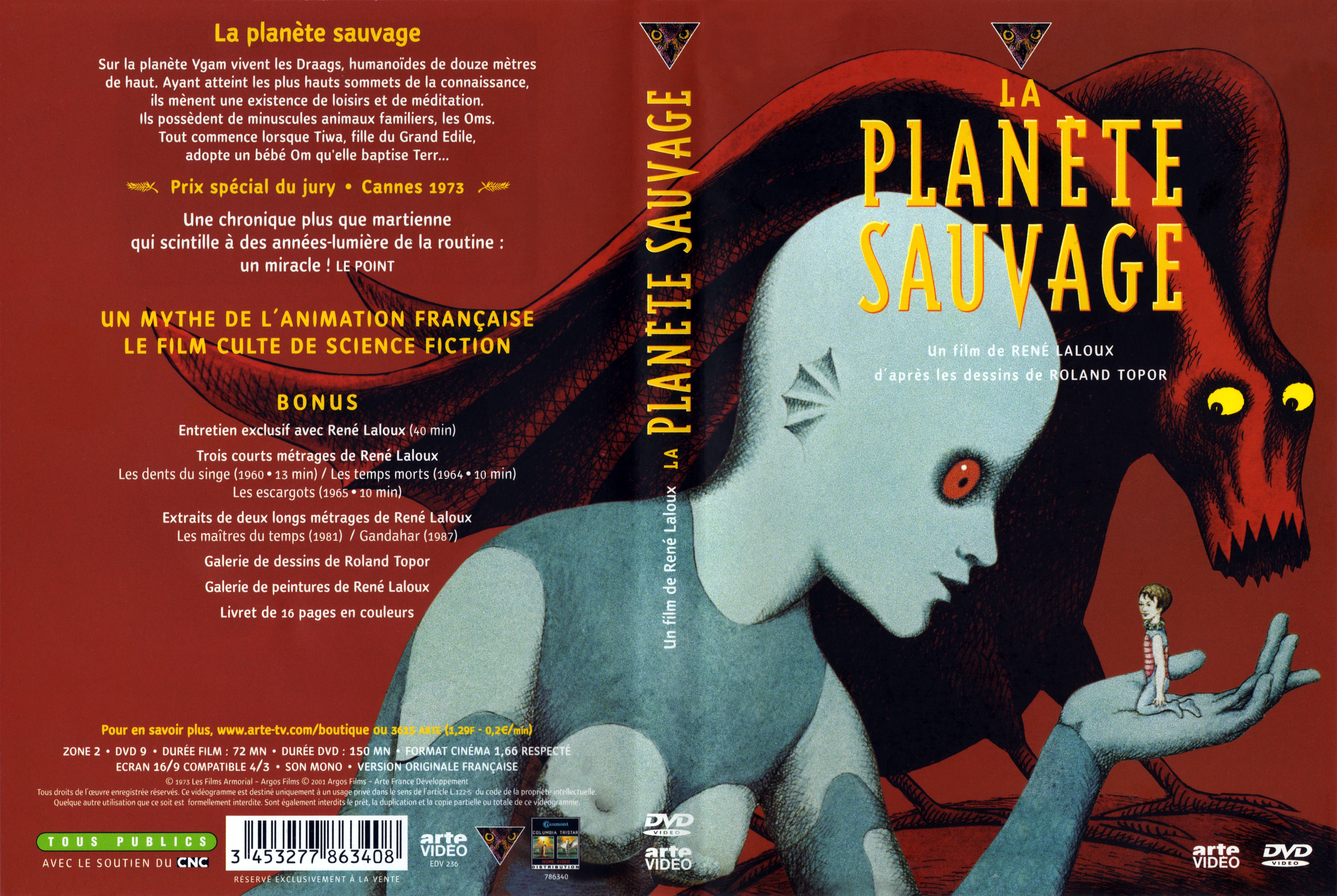 Jaquette DVD La plante sauvage