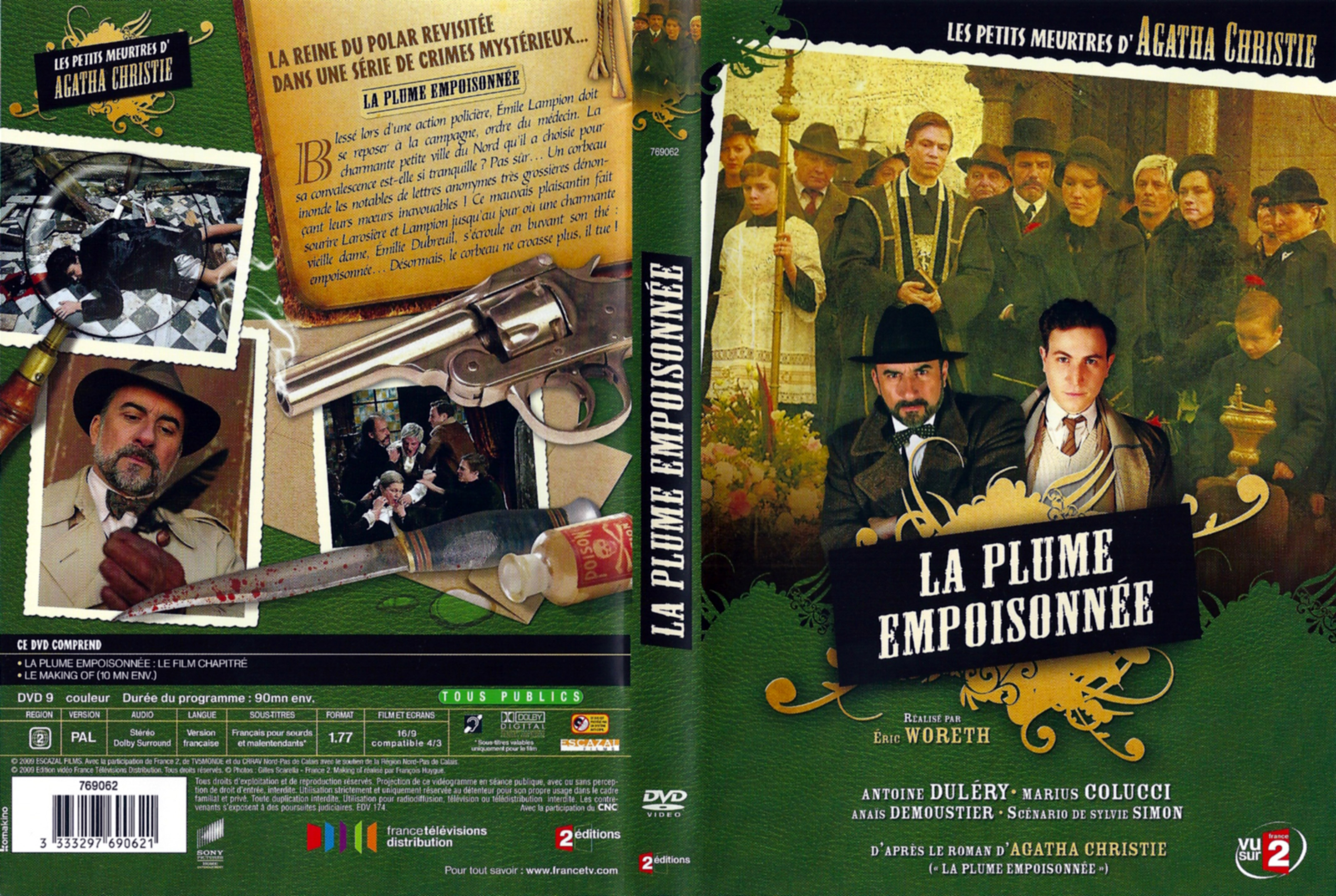 Jaquette DVD La plume empoisonne