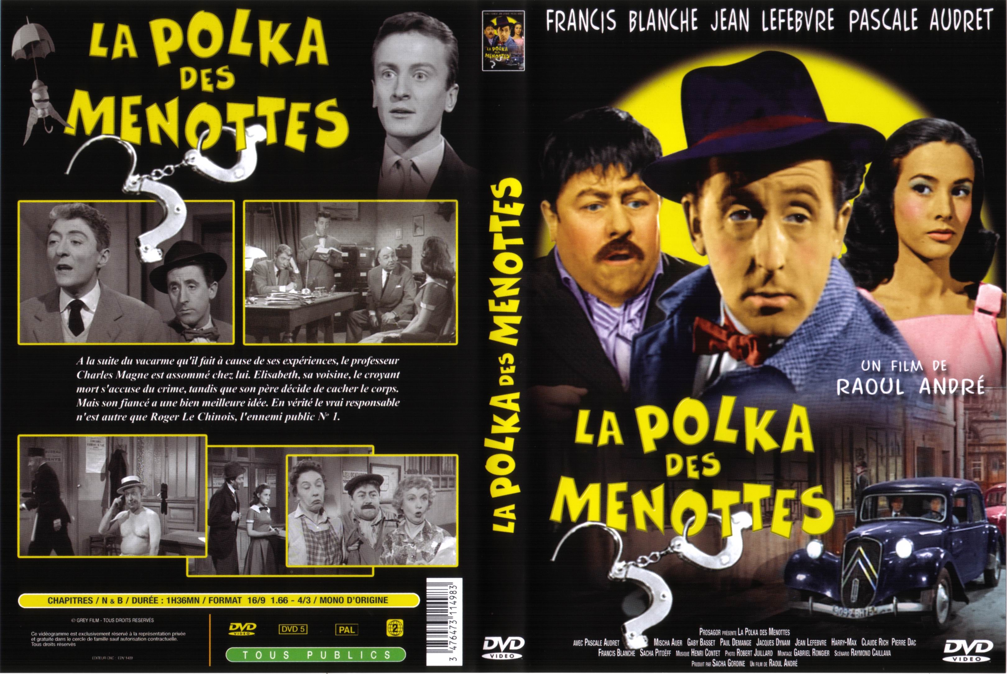 Jaquette DVD La polka des menottes