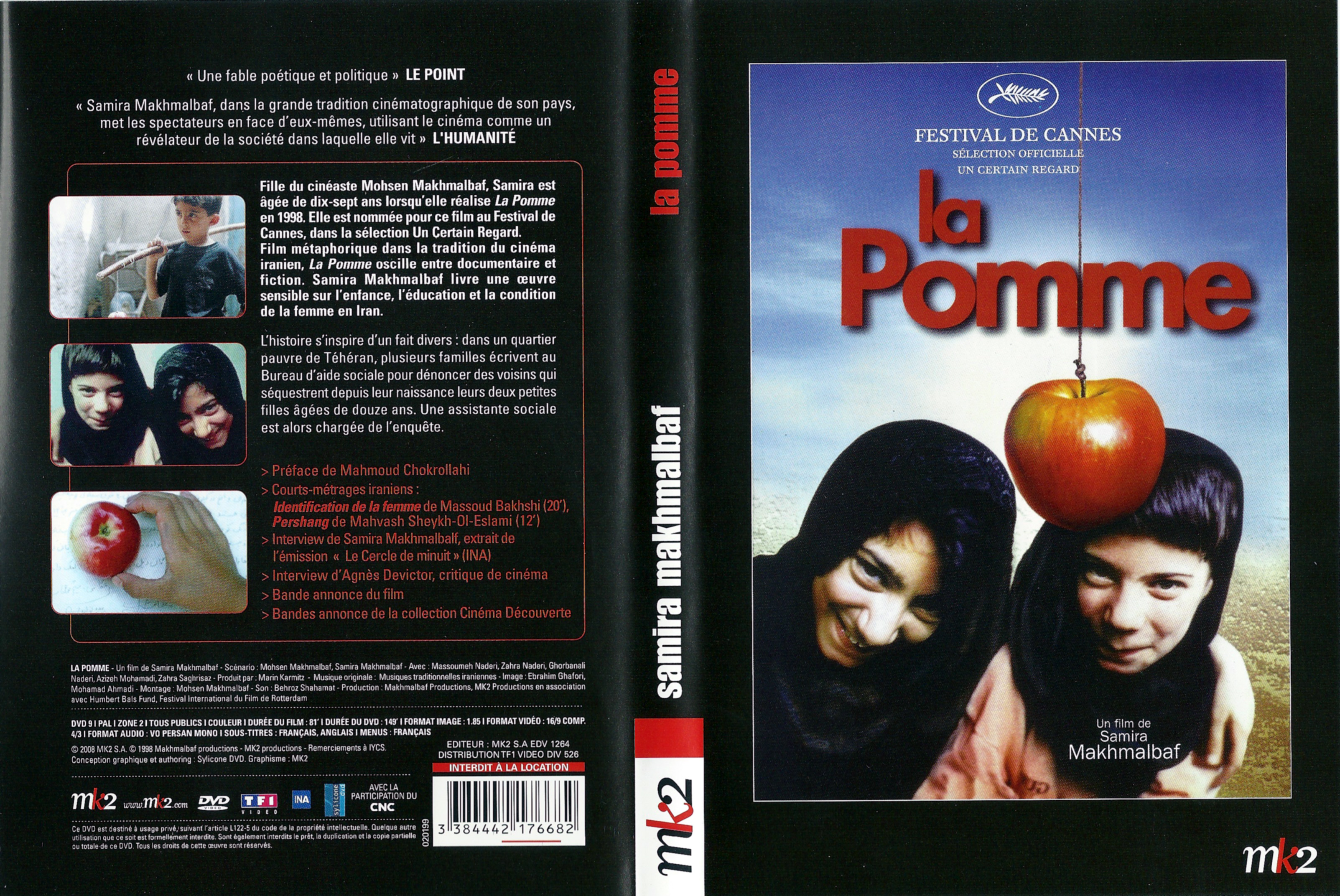 Jaquette DVD La pomme