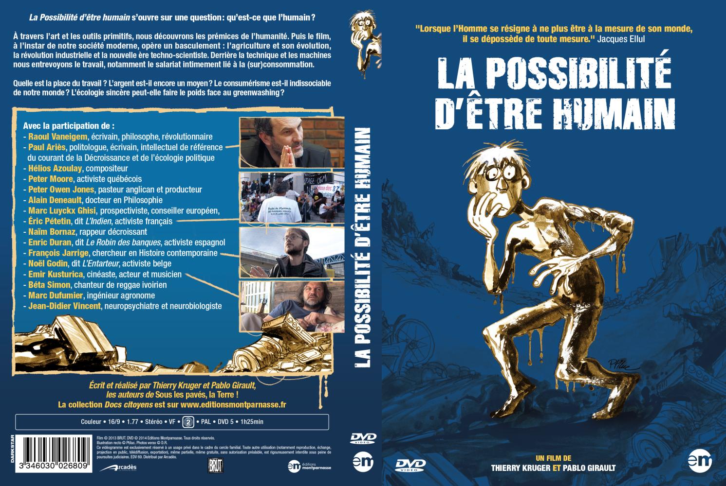 Jaquette DVD La possibilit d