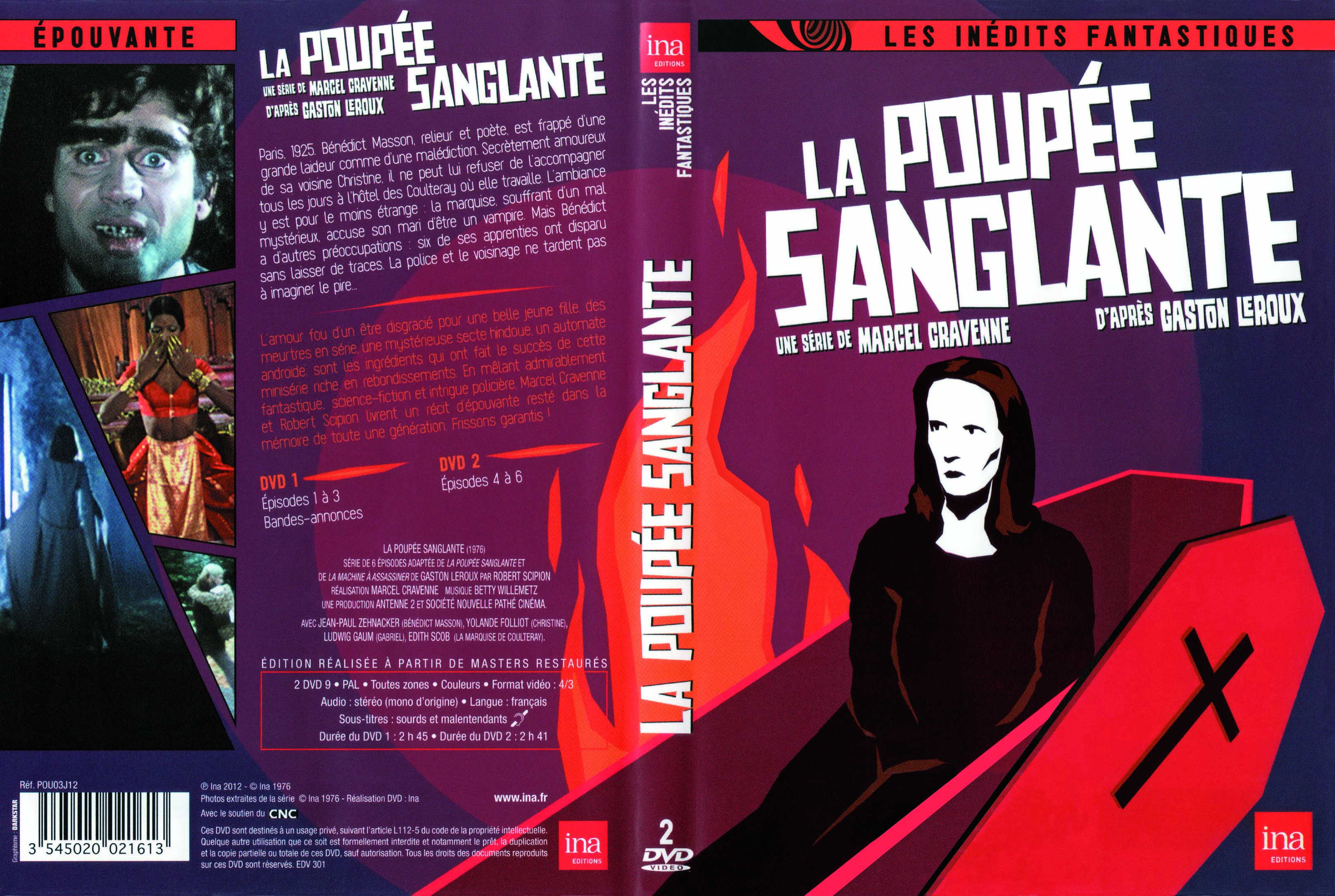 Jaquette DVD La poupe sanglante (1976)