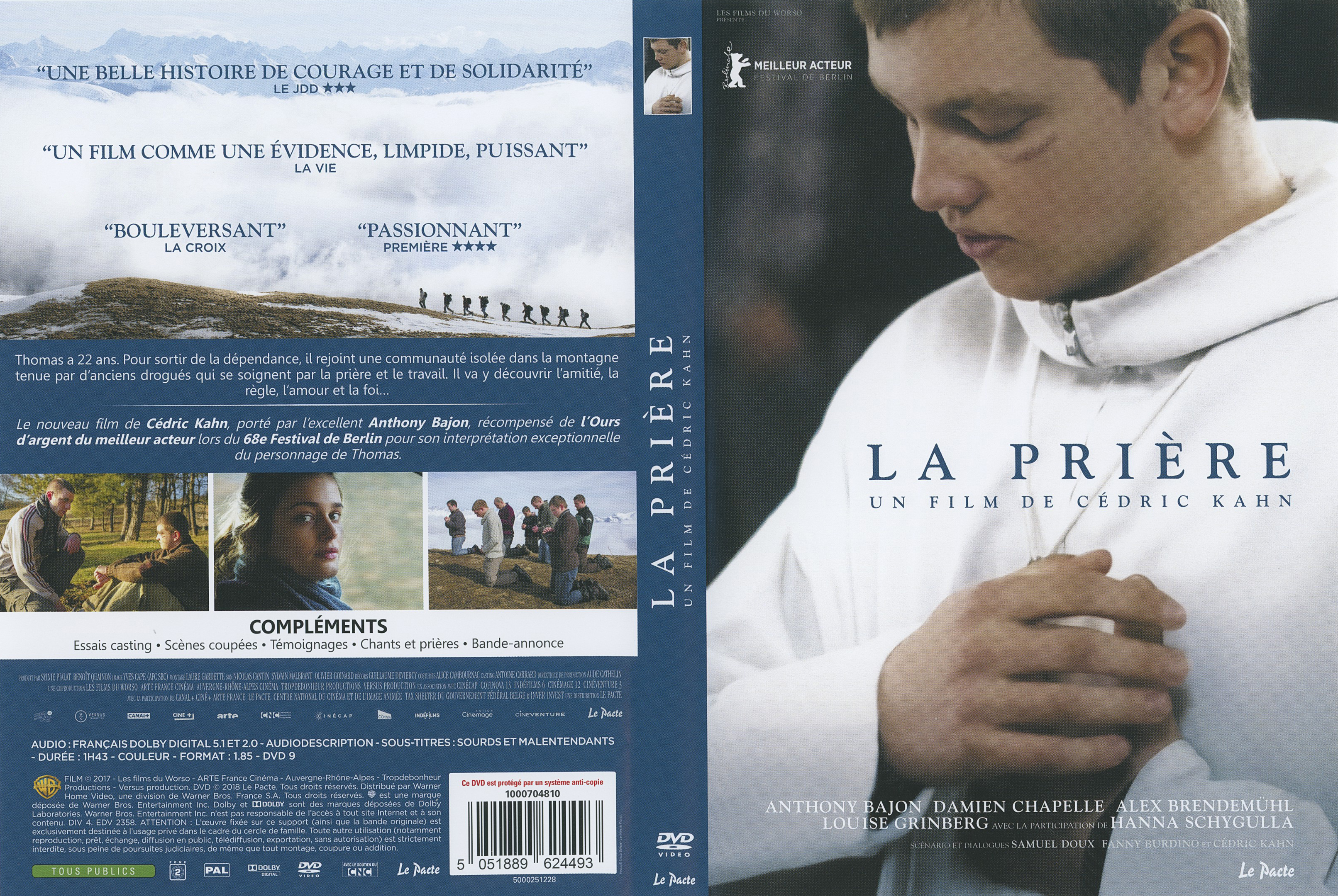 Jaquette DVD La prire