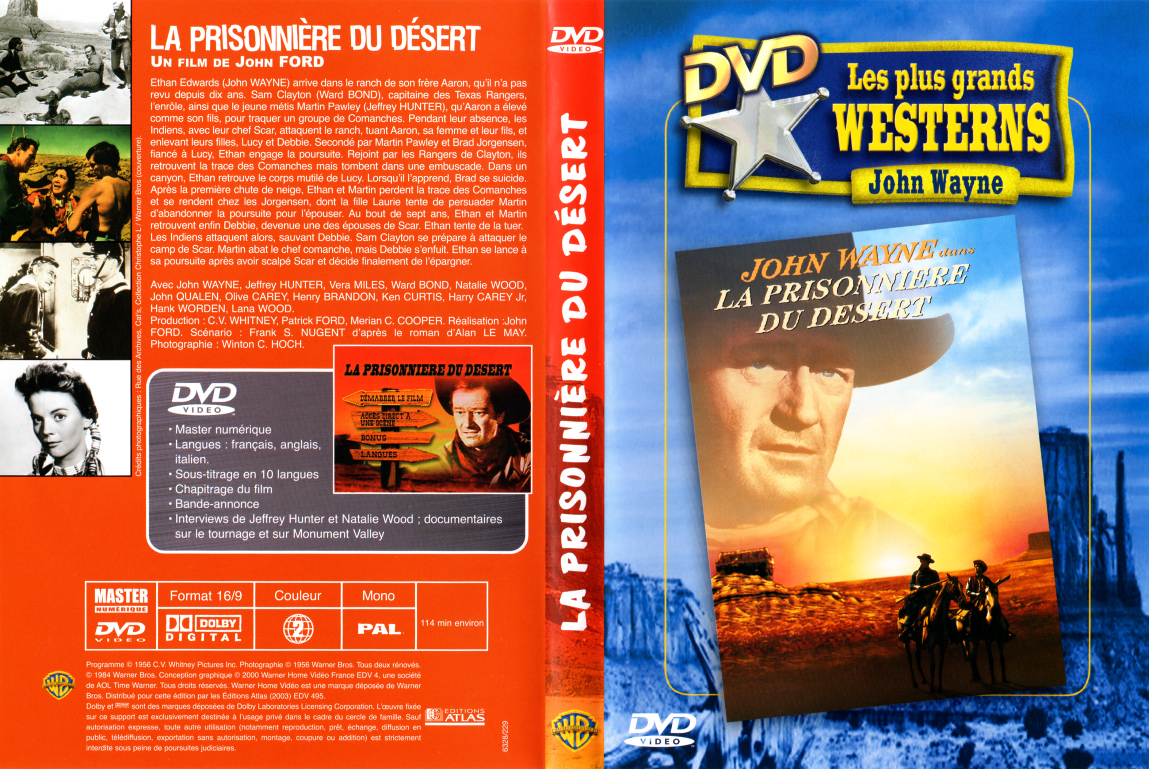 Jaquette DVD La prisonnire du dsert v4