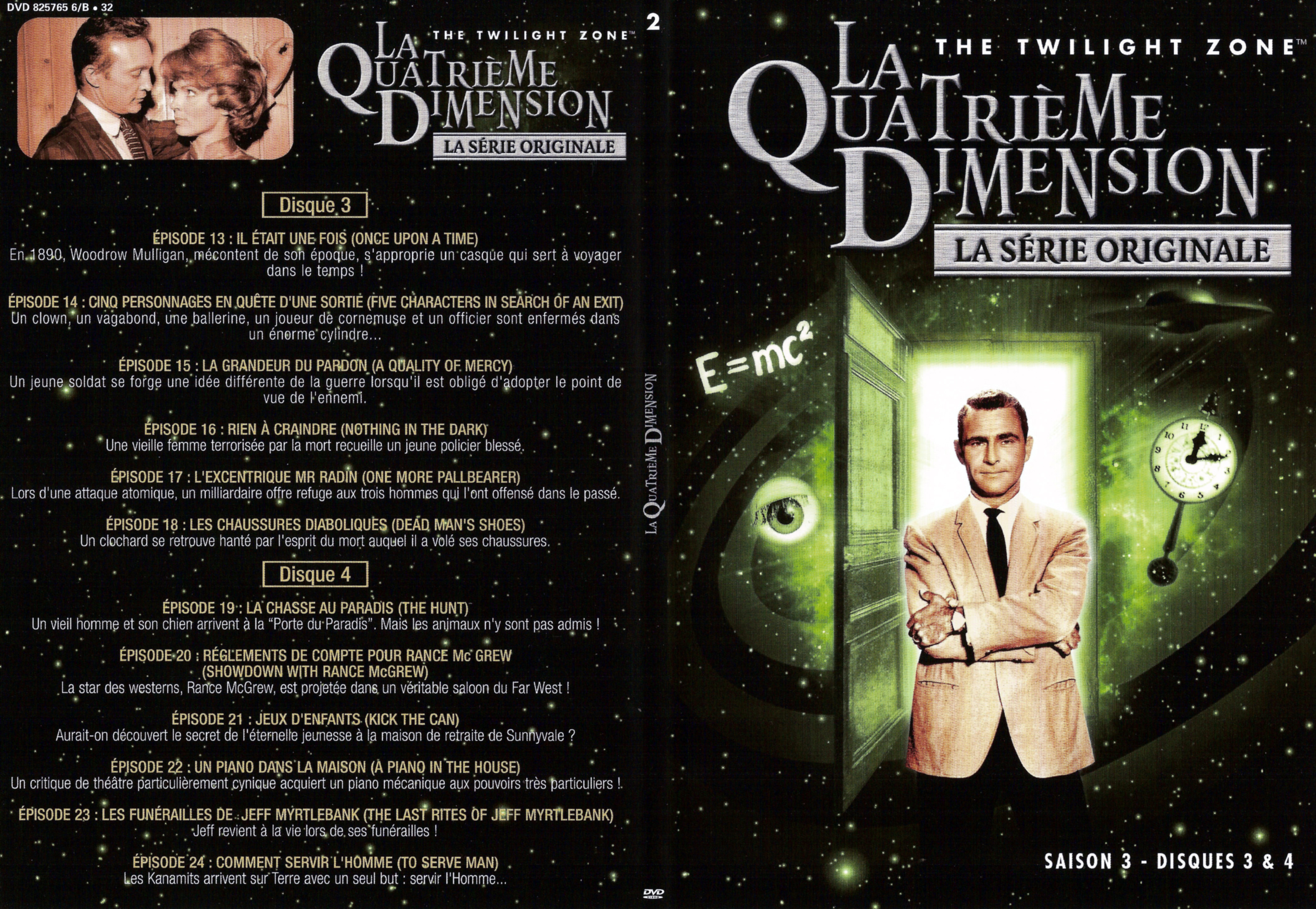 Jaquette DVD La quatrieme dimension Saison 3 vol 2