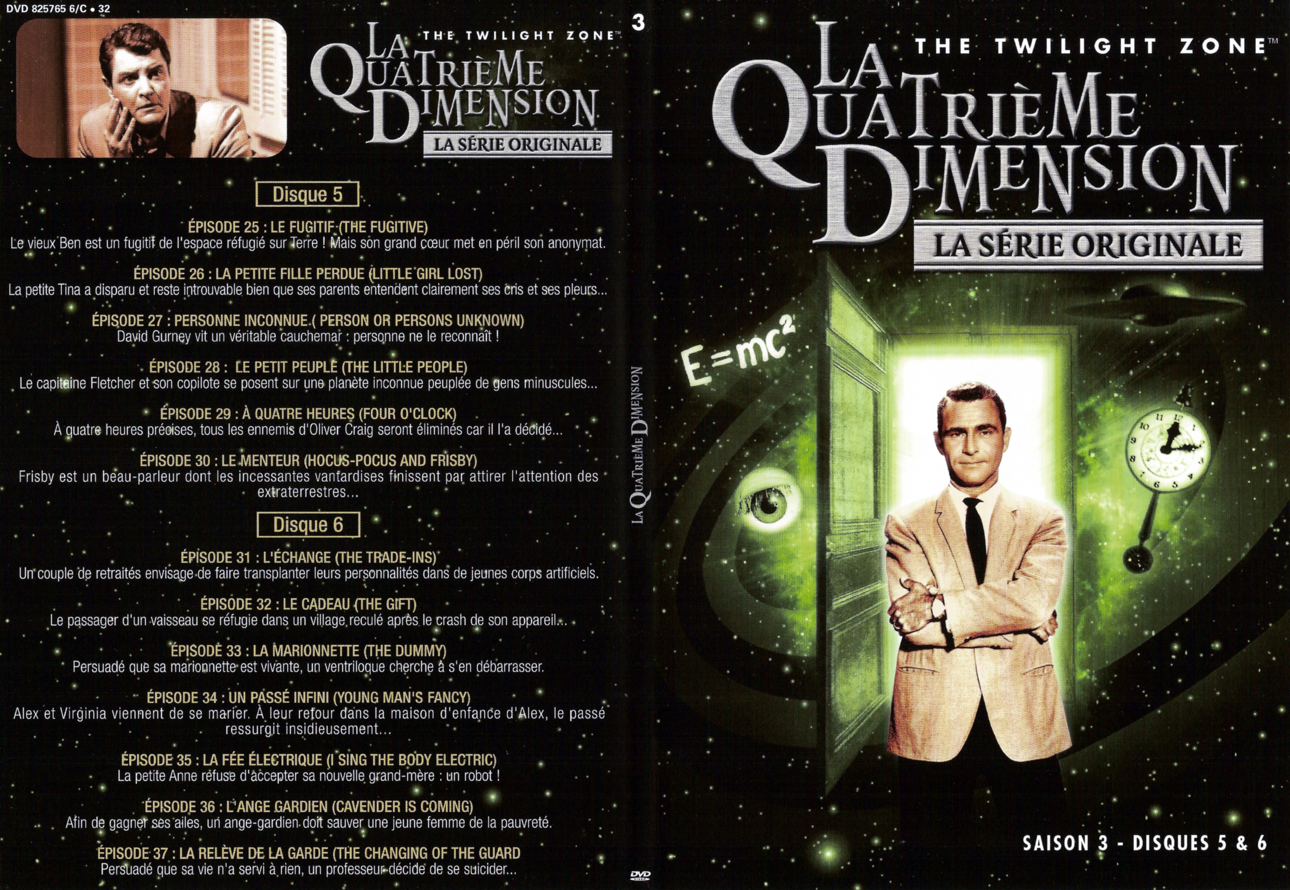 Jaquette DVD La quatrieme dimension Saison 3 vol 3