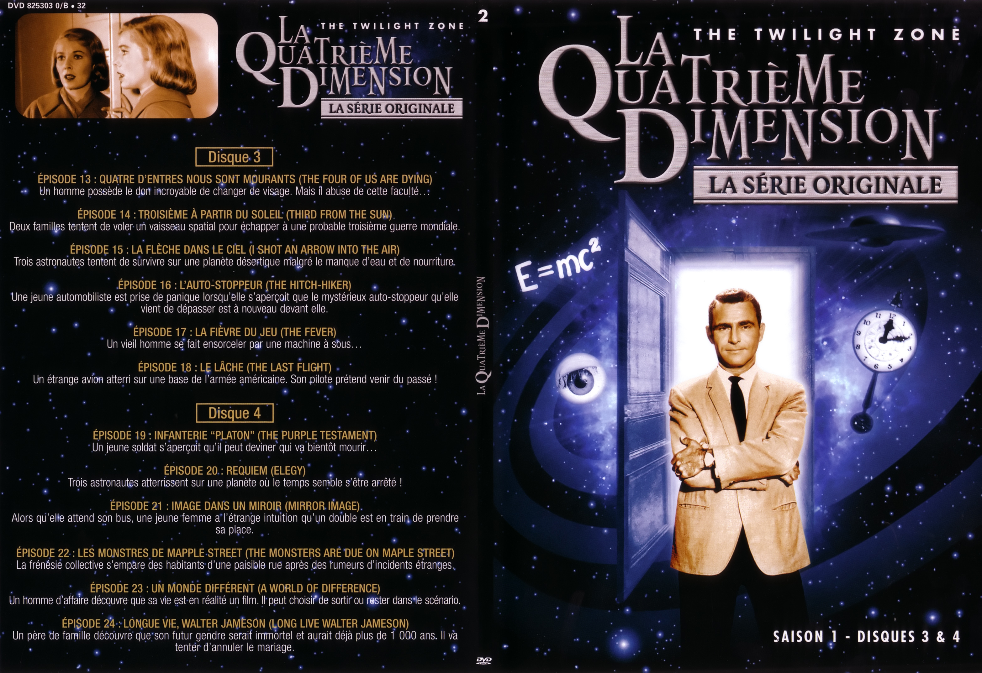Jaquette DVD La quatrieme dimension saison 1 vol 2
