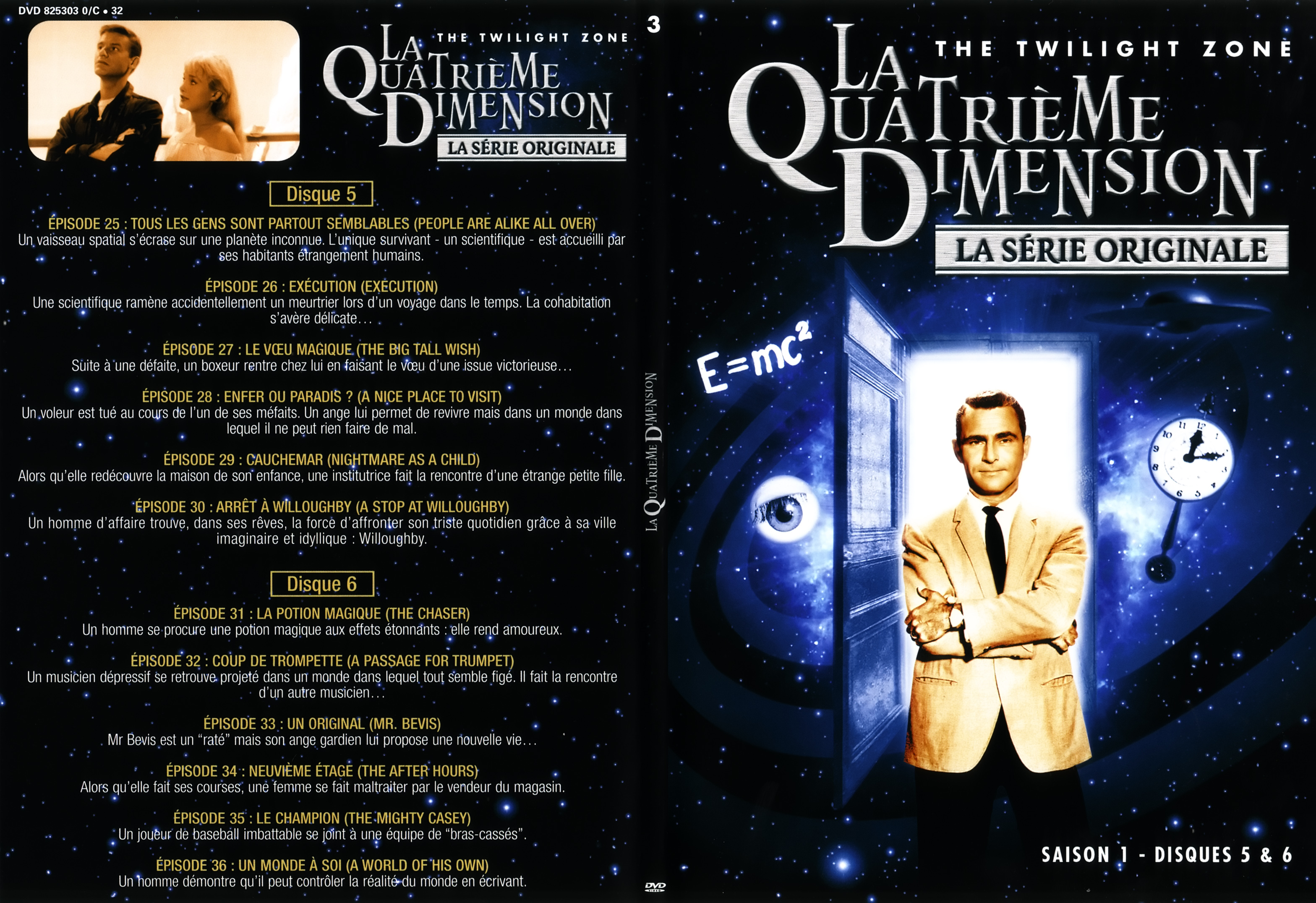 Jaquette DVD La quatrieme dimension saison 1 vol 3