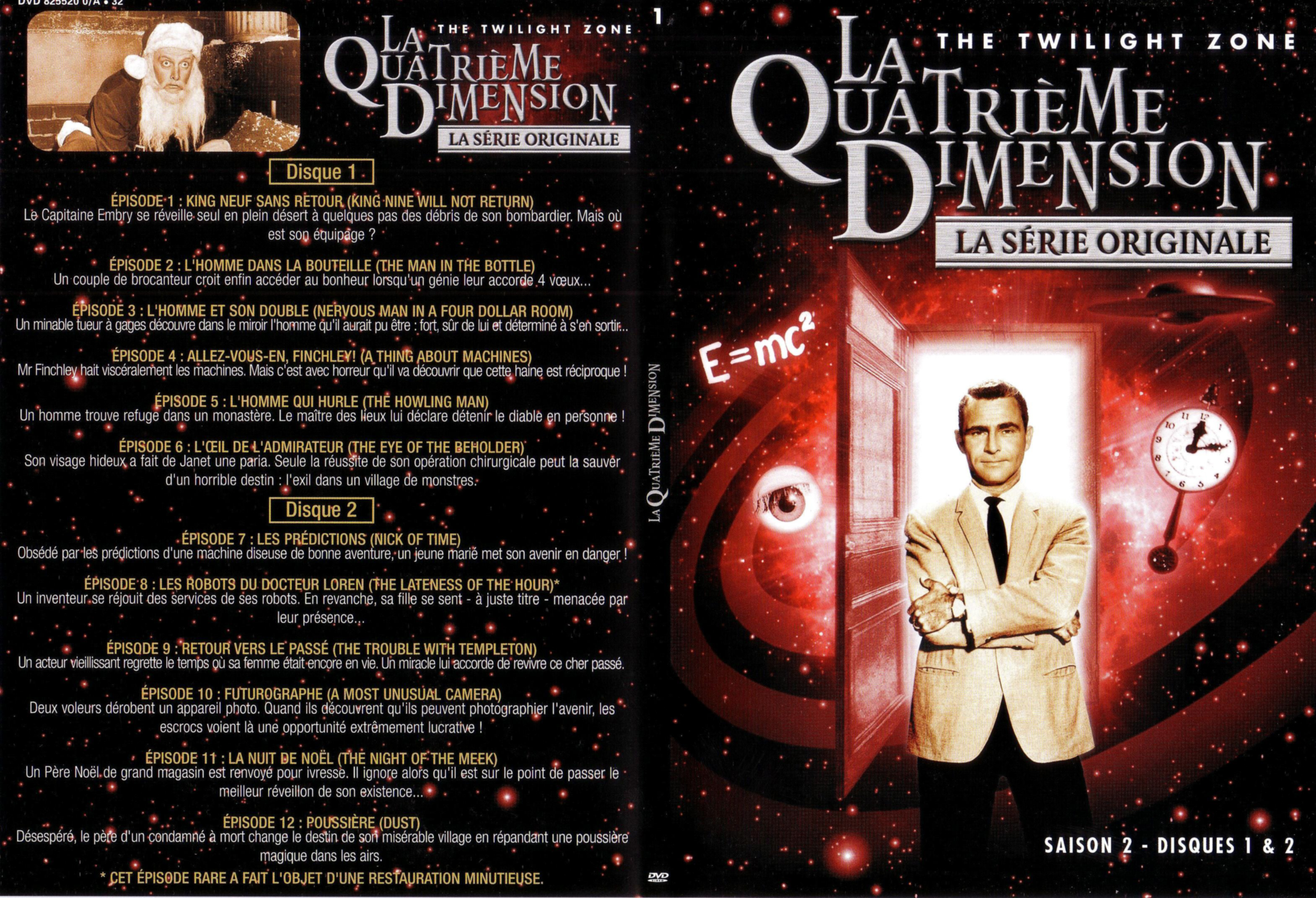 Jaquette DVD La quatrieme dimension saison 2 vol 1