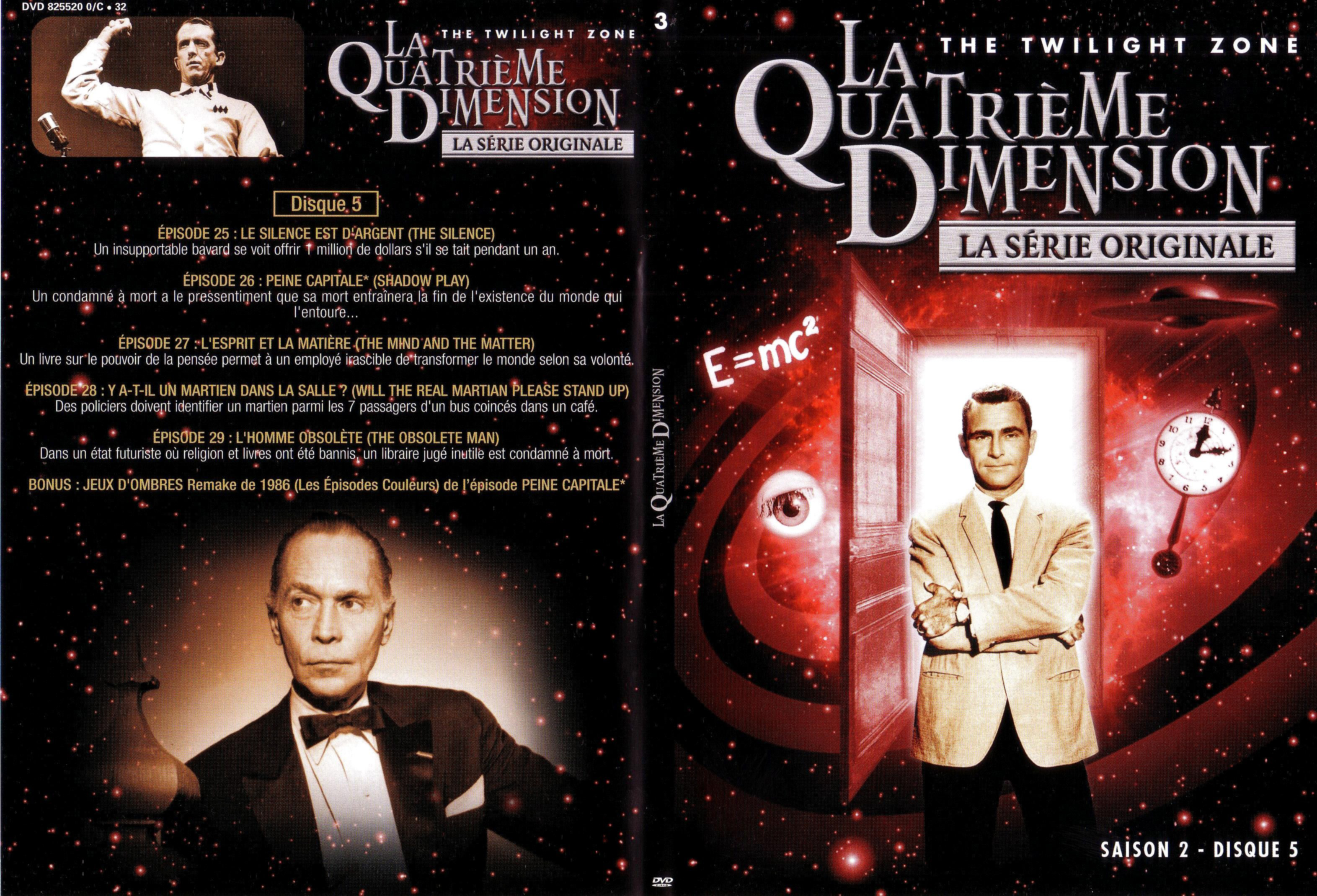 Jaquette DVD La quatrieme dimension saison 2 vol 3