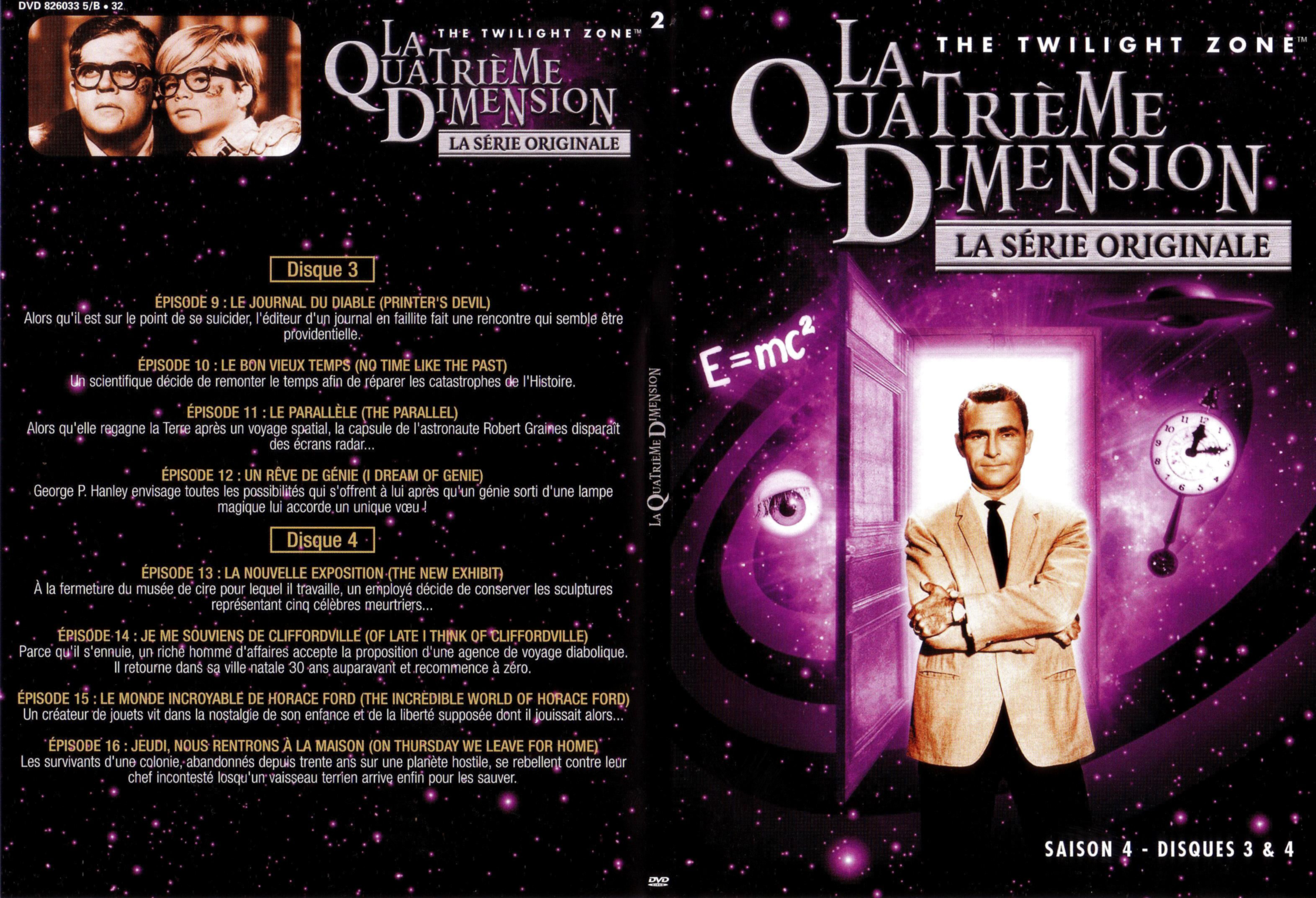 Jaquette DVD La quatrieme dimension saison 4 vol 2