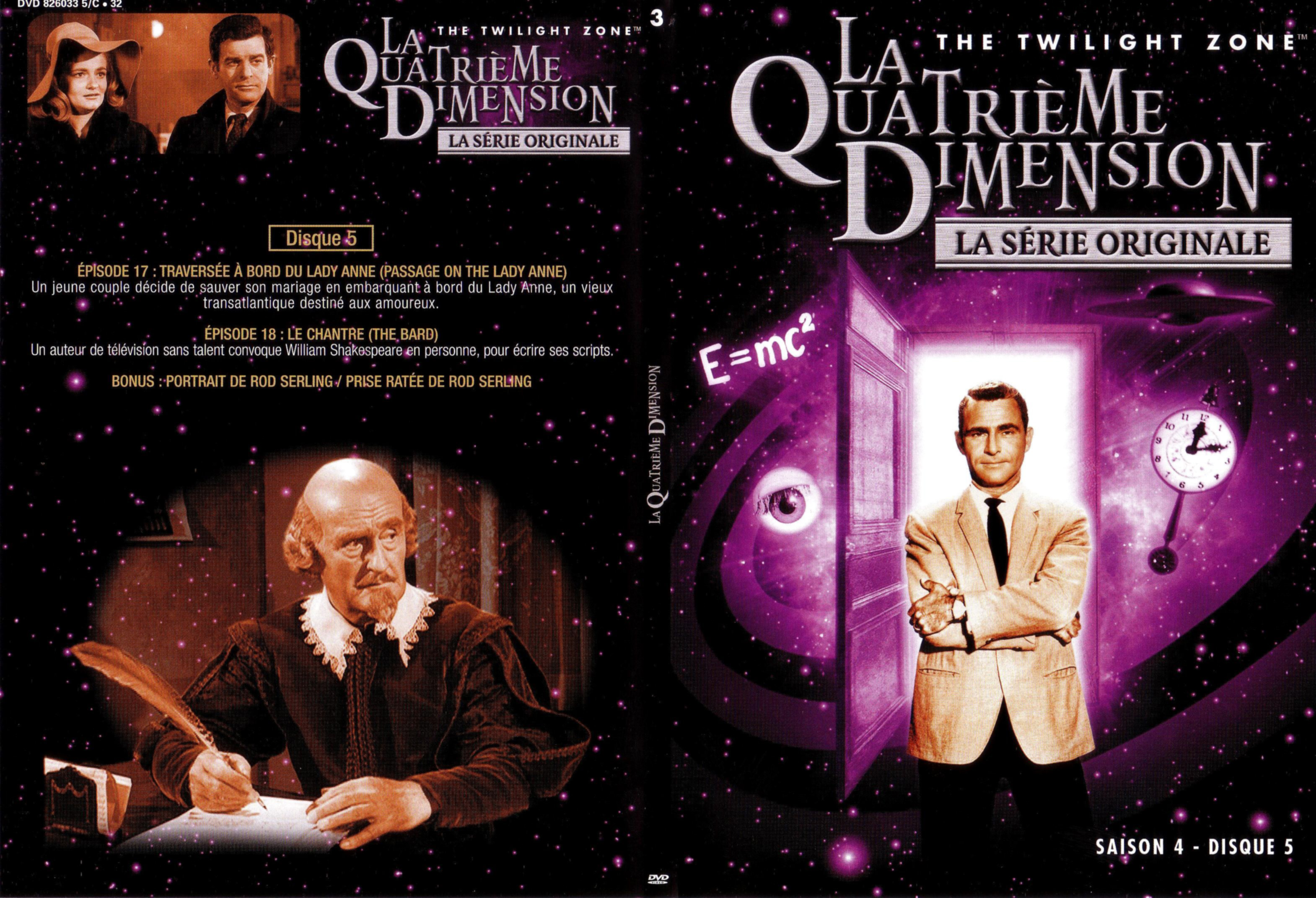 Jaquette DVD La quatrieme dimension saison 4 vol 3
