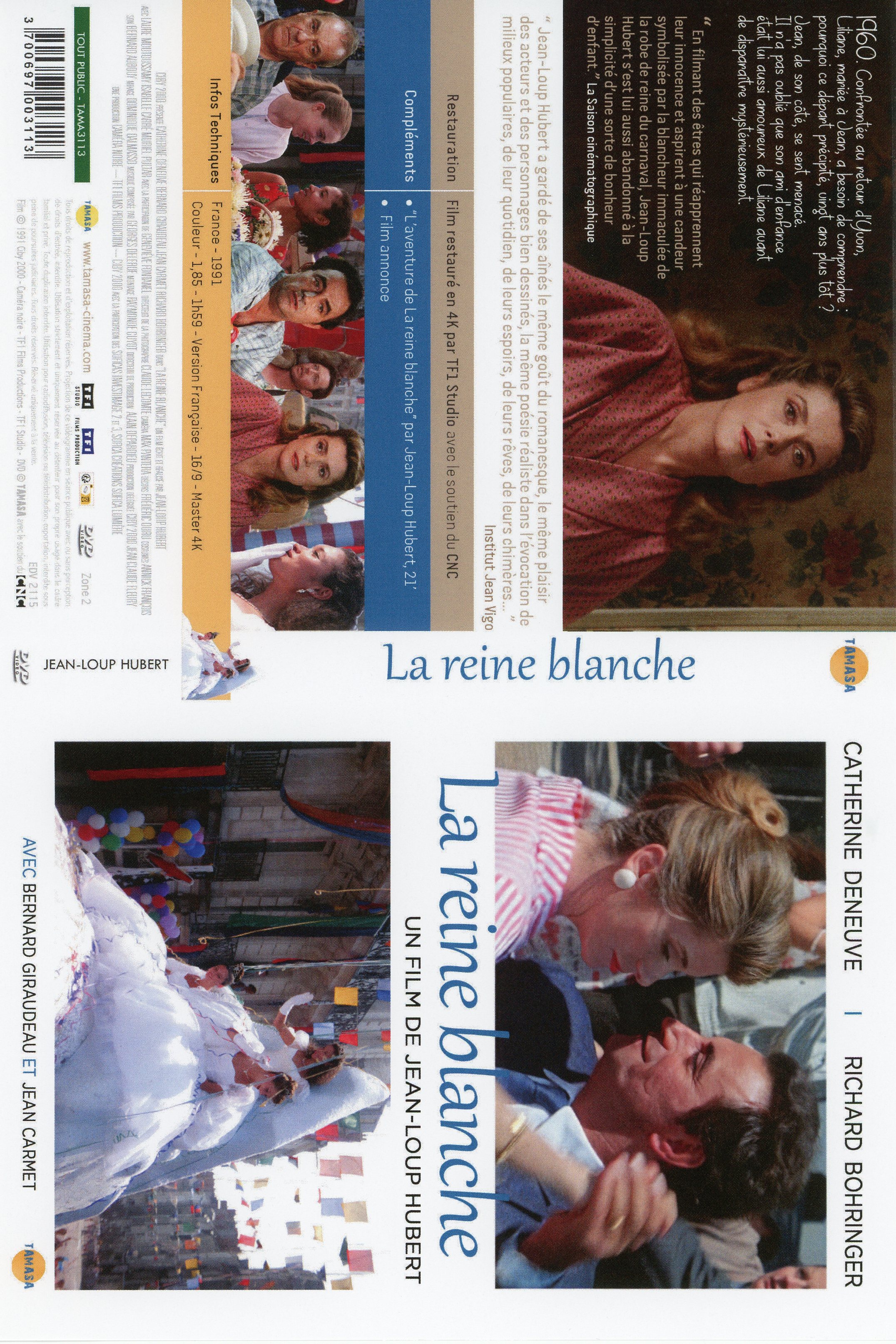 Jaquette DVD La reine blanche V2 