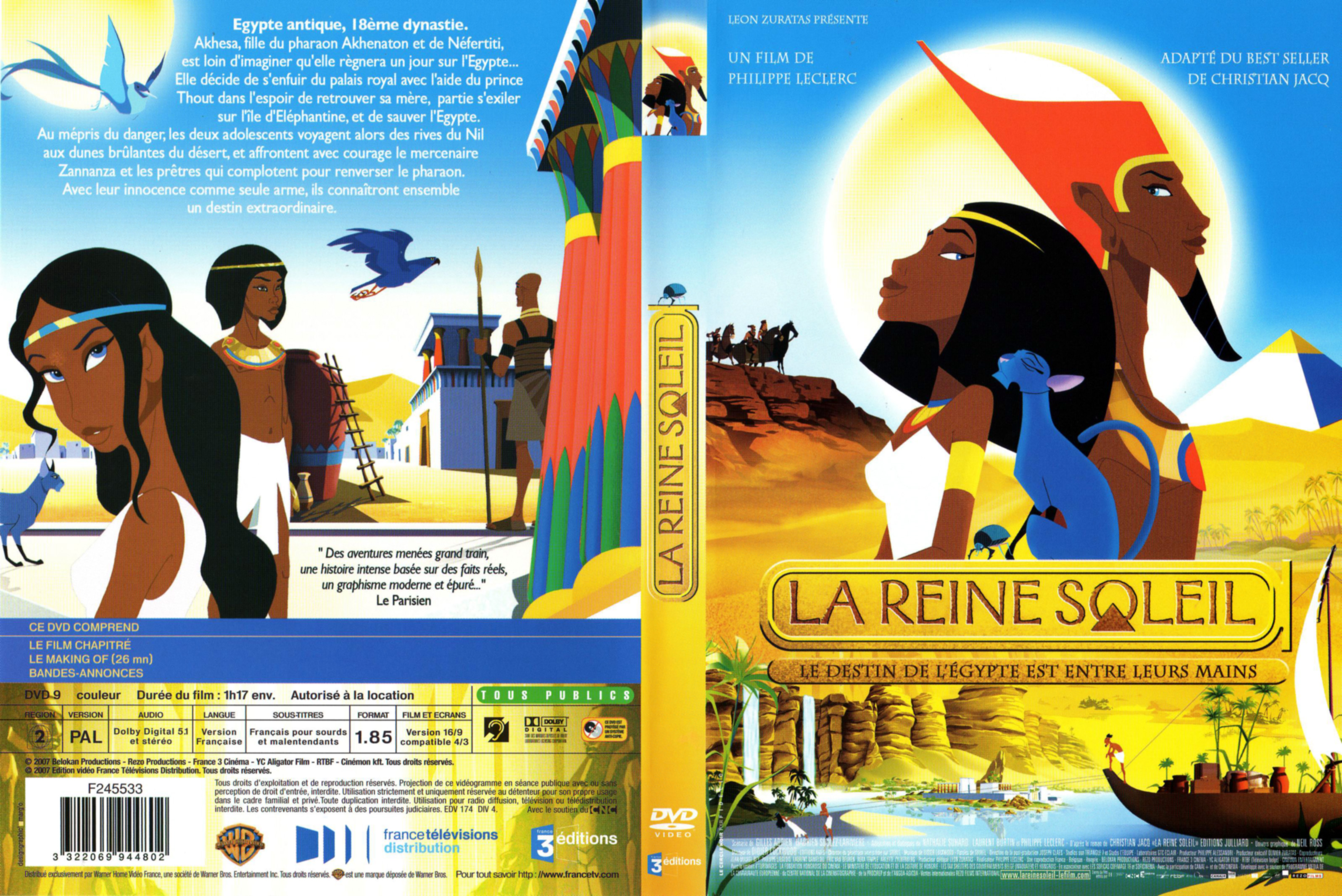 Jaquette DVD La reine soleil