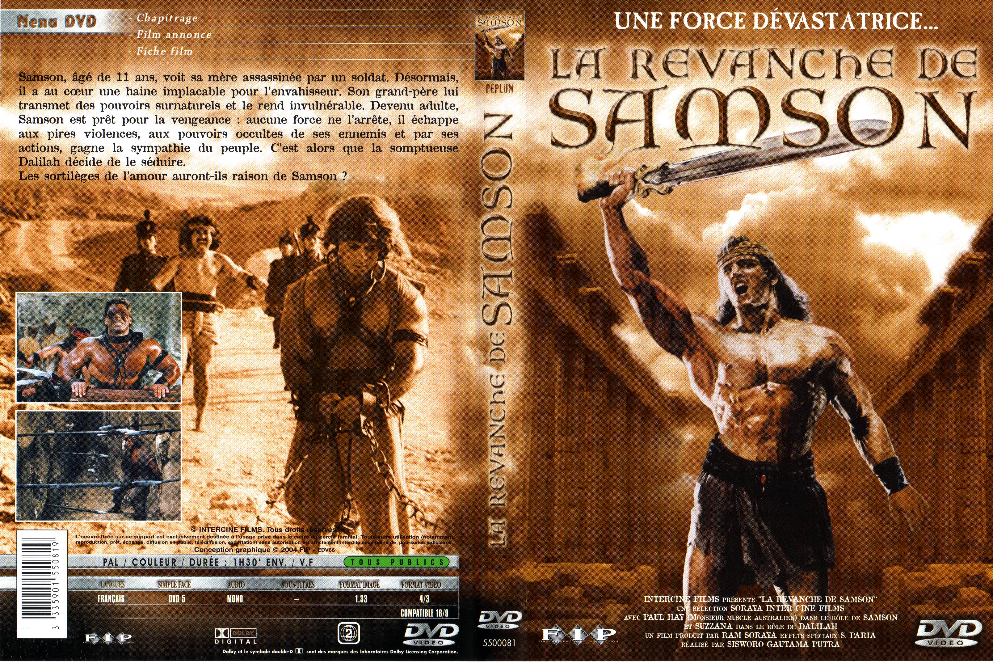 Jaquette DVD La revanche de samson