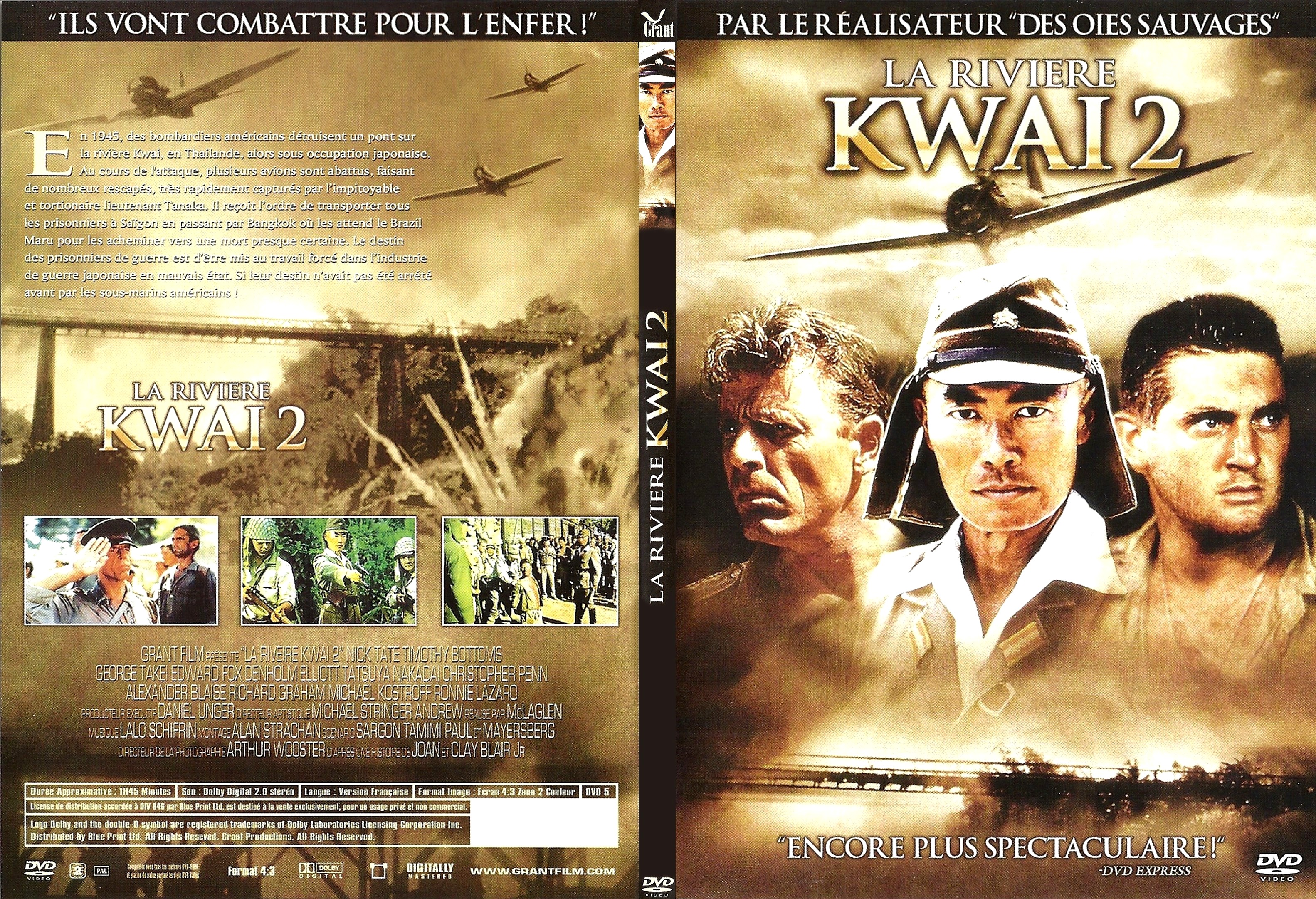 Jaquette DVD La rivire Kwai 2 - SLIM