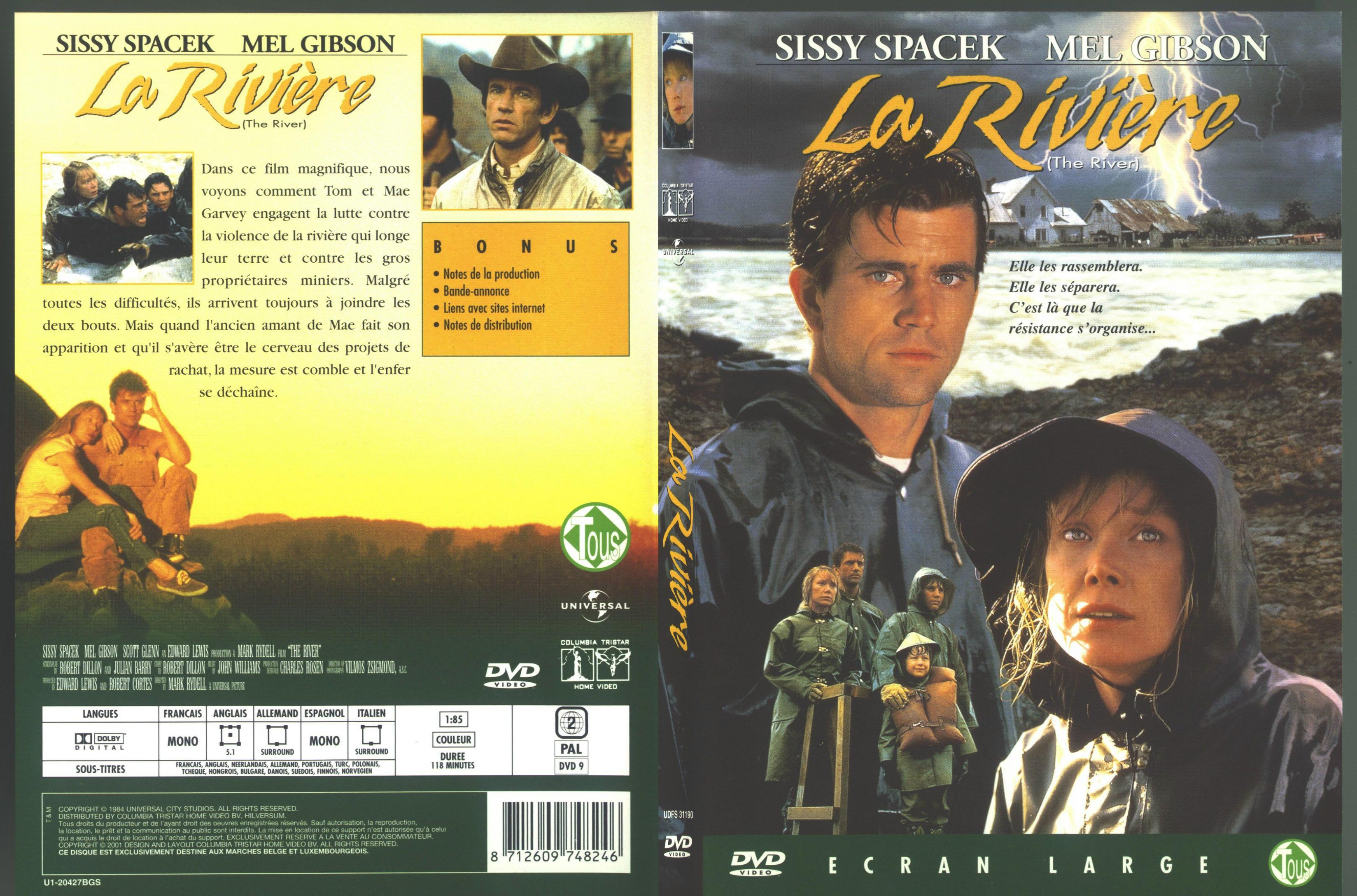 Jaquette DVD La riviere - SLIM