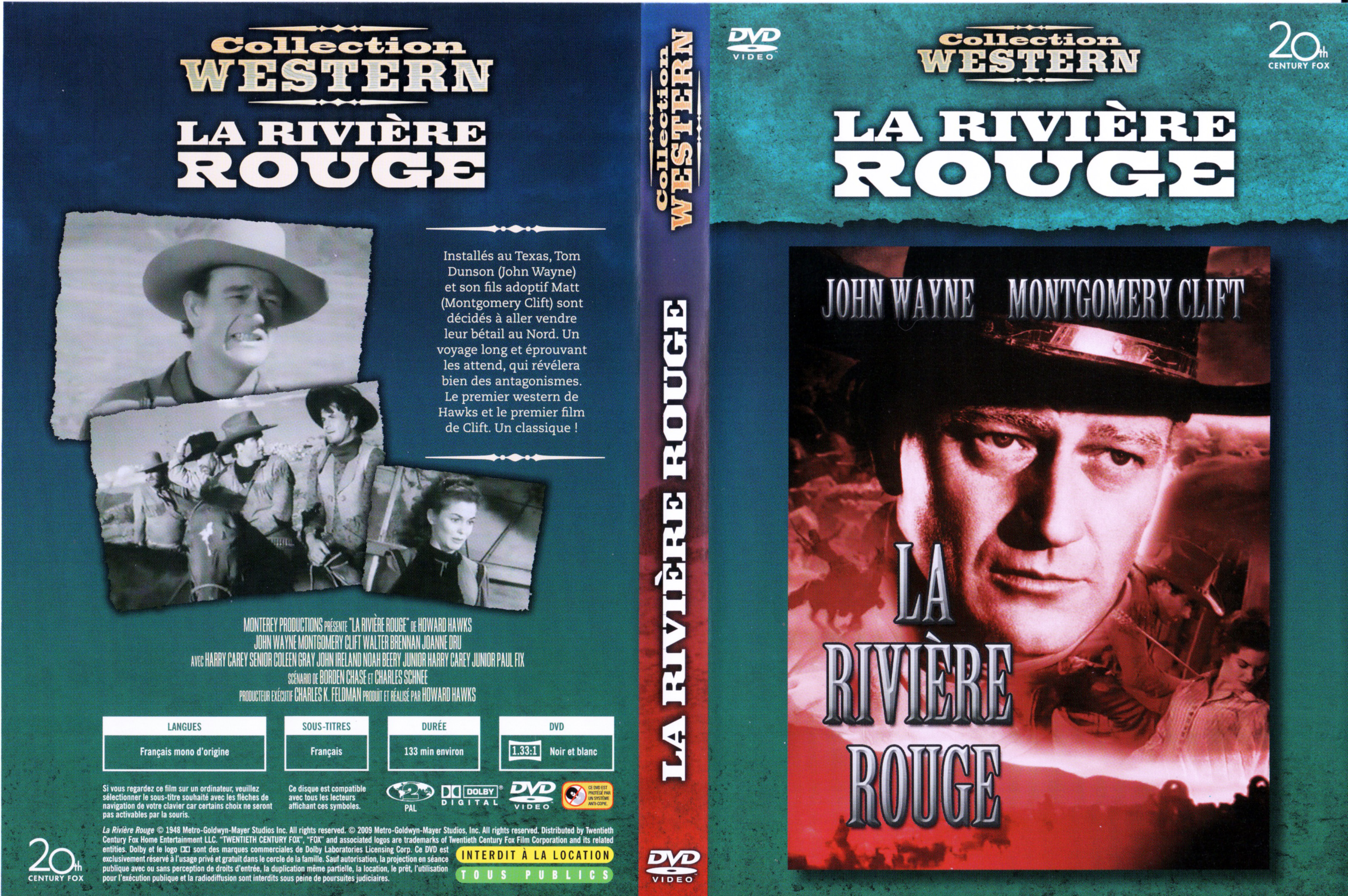 Jaquette DVD La rivire rouge