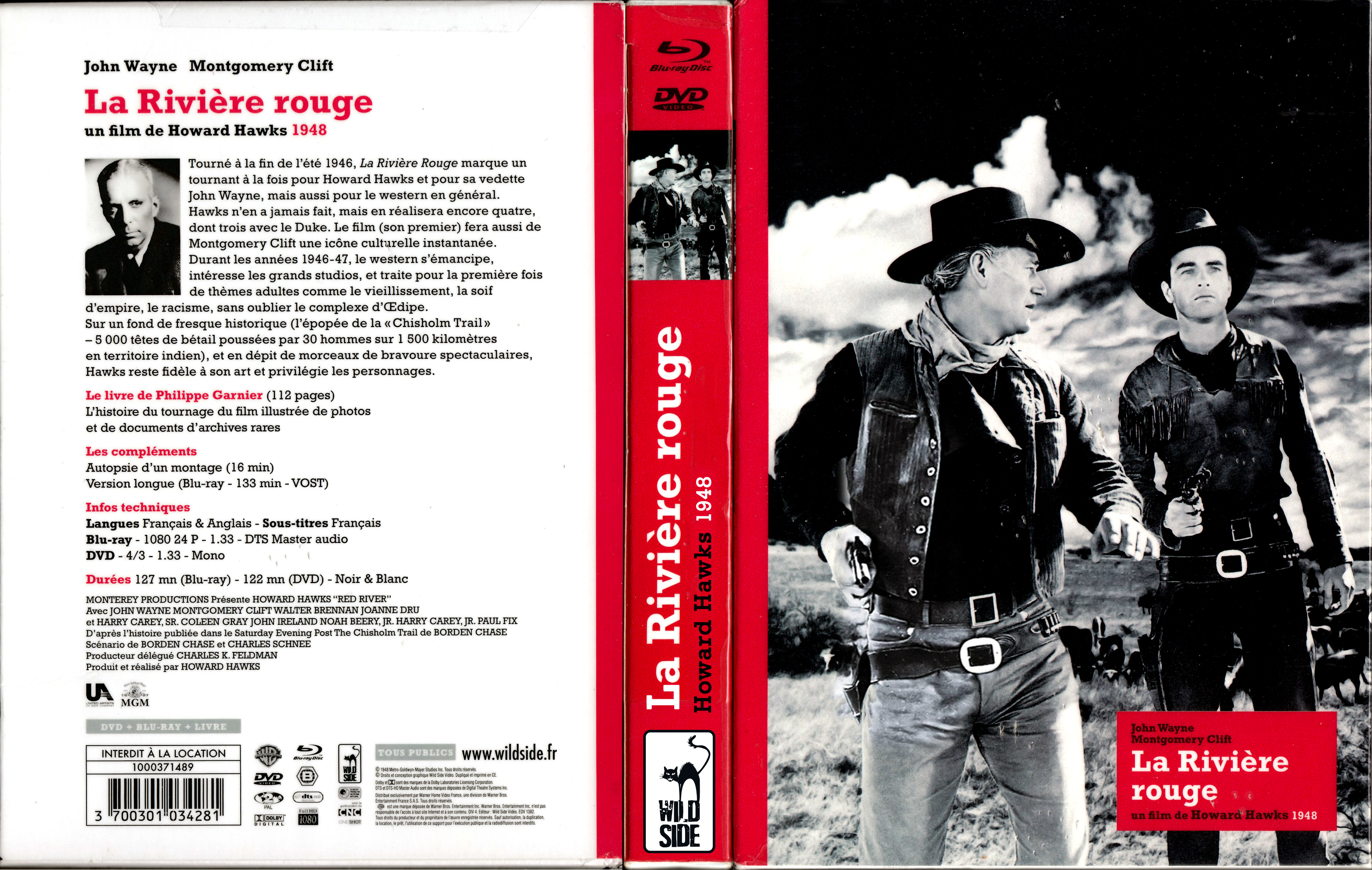 Jaquette DVD La rivire rouge v4