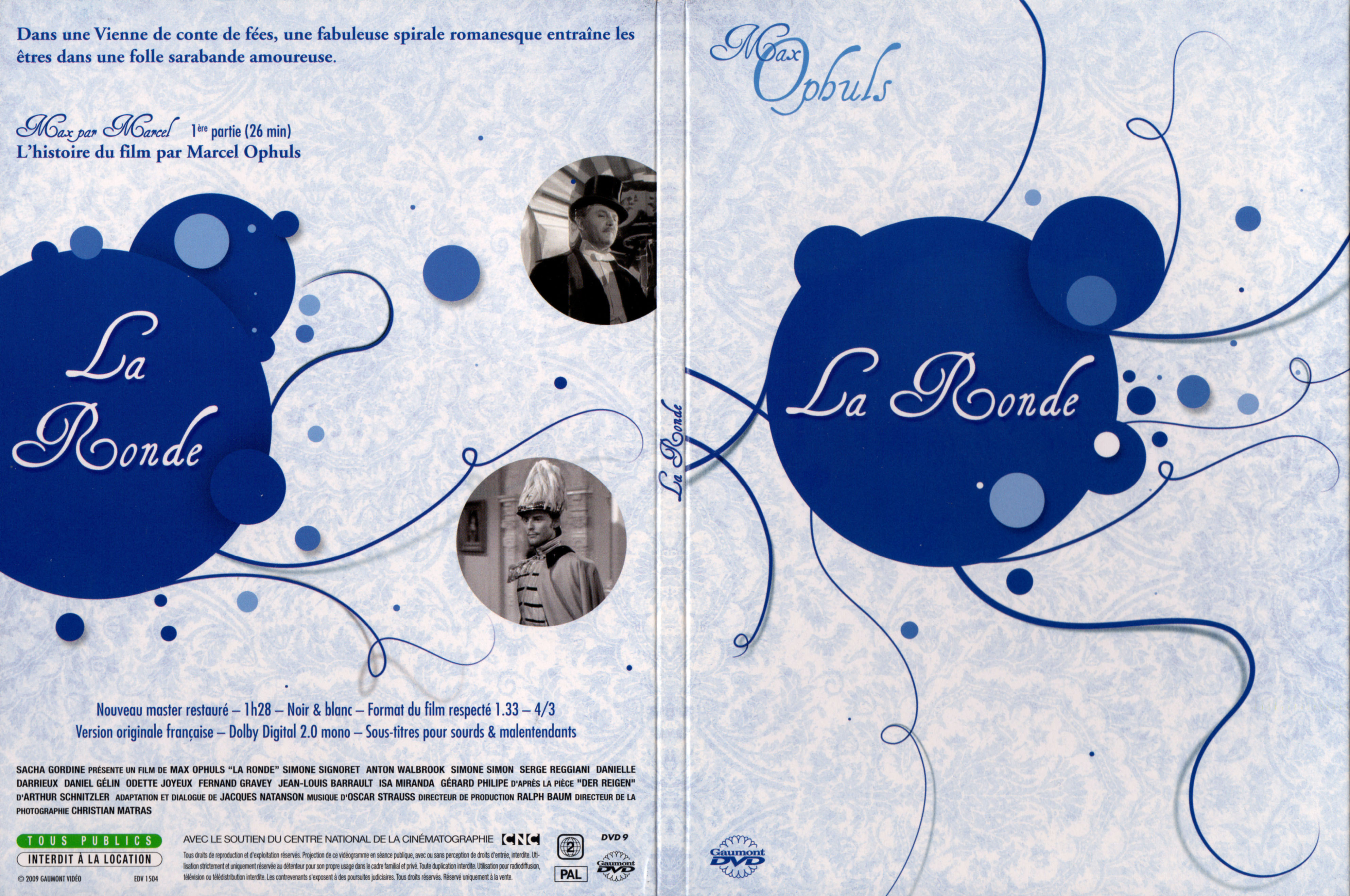 Jaquette DVD La ronde v2