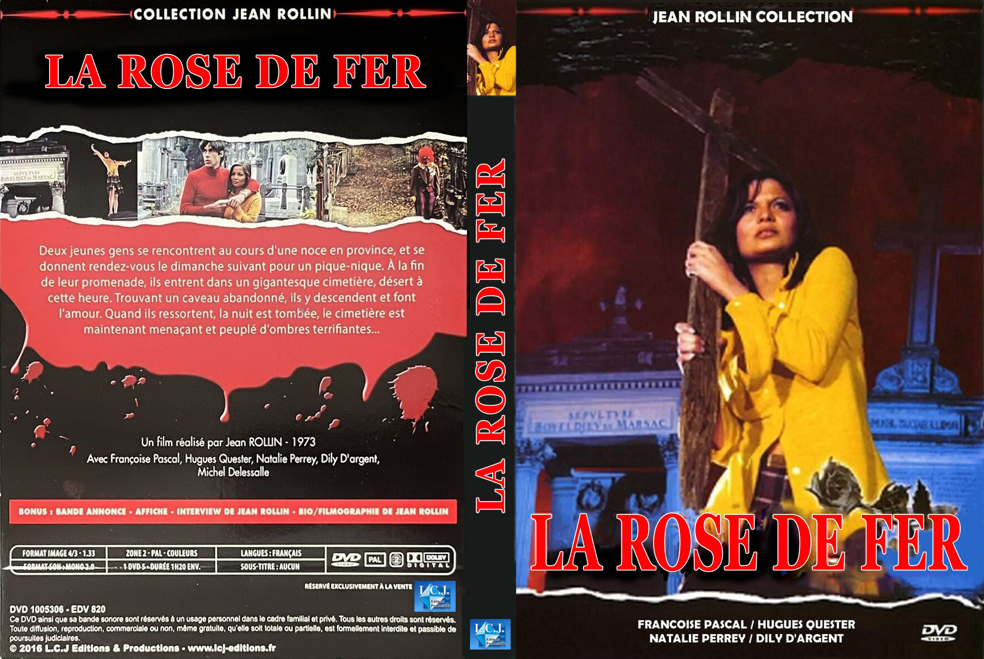 Jaquette DVD La rose de fer custom
