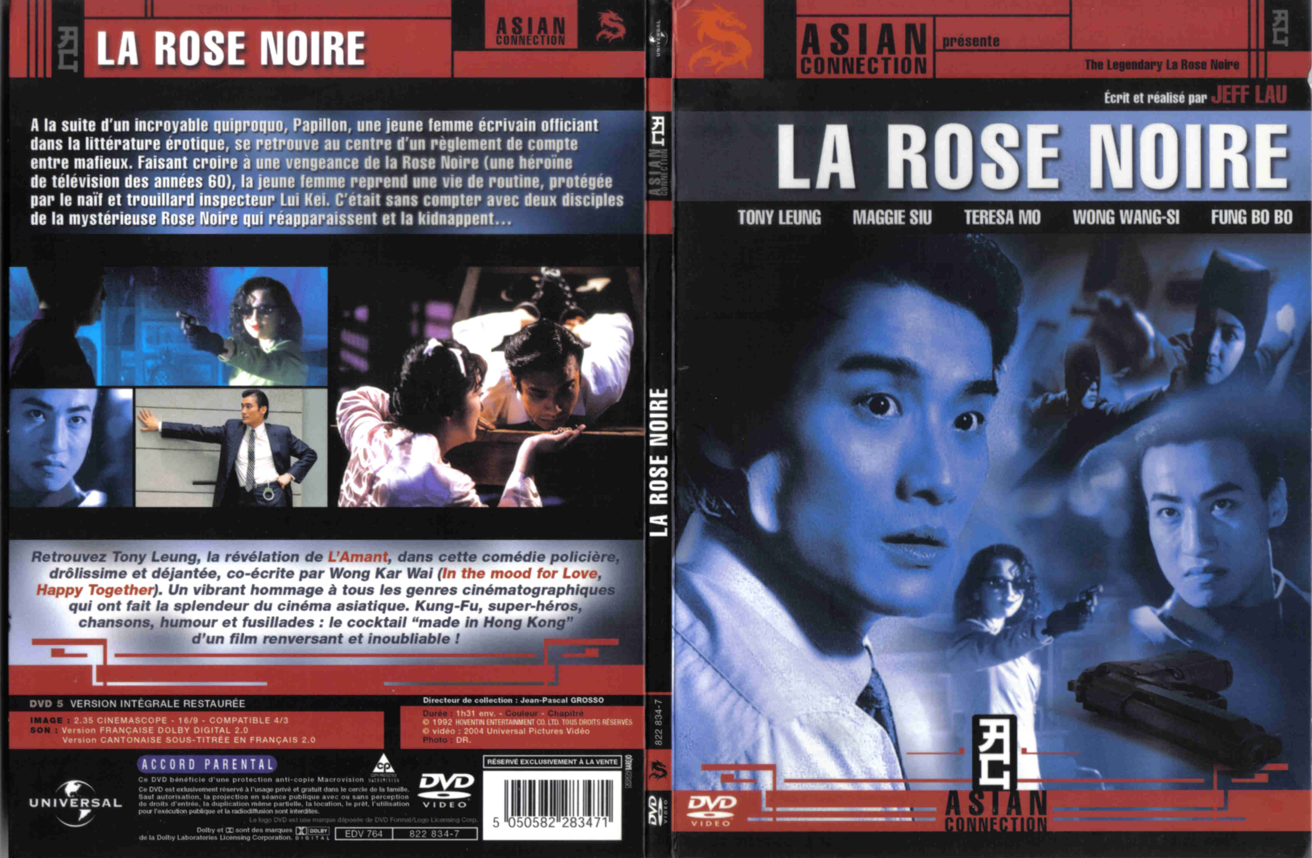 Jaquette DVD La rose noire