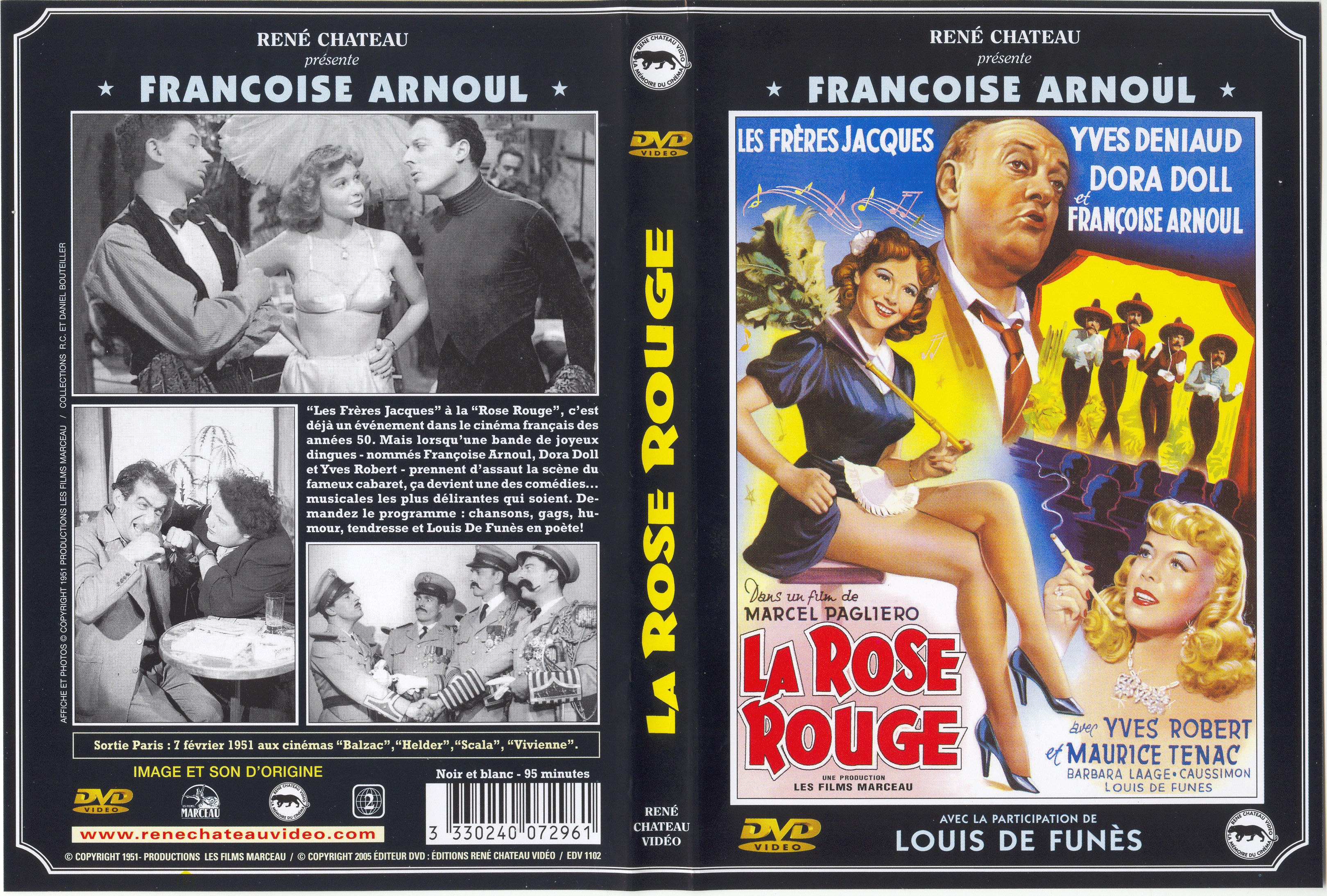 Jaquette DVD La rose rouge