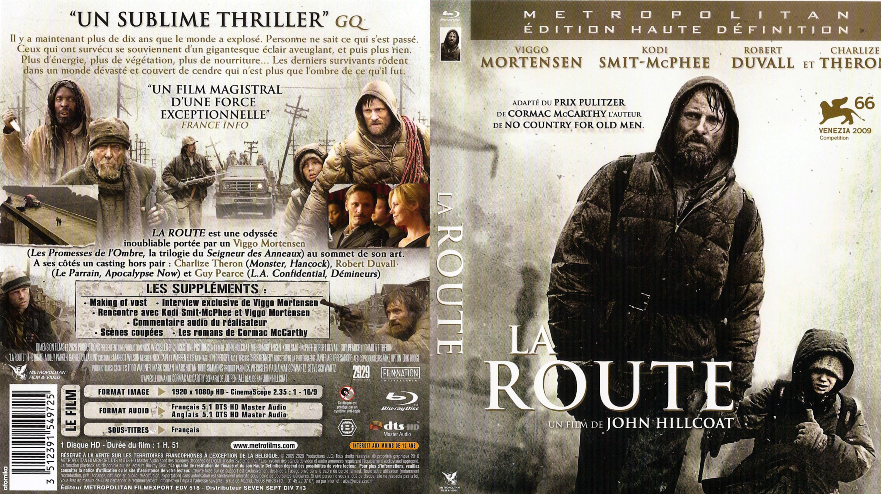 Jaquette DVD La route (BLU-RAY)