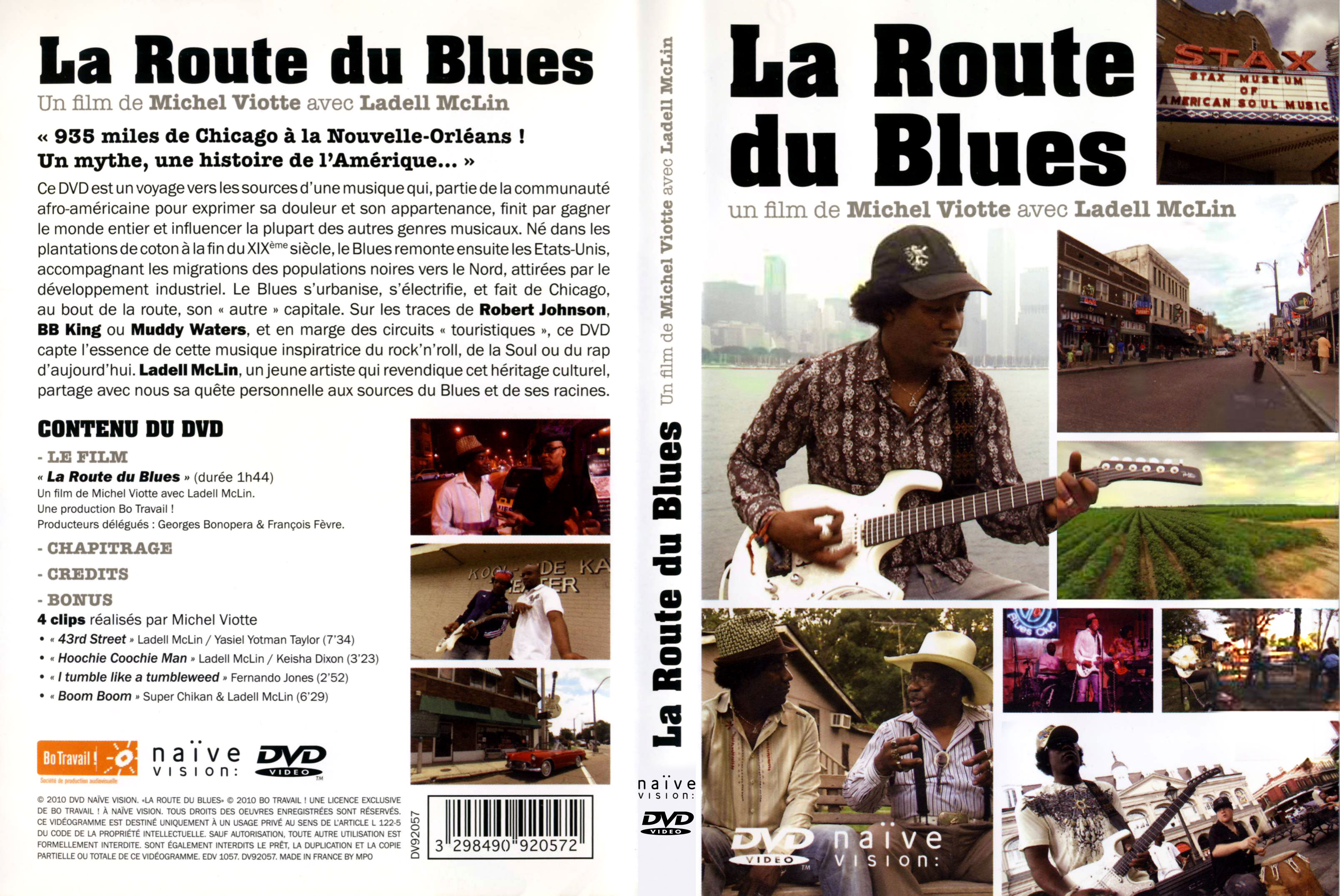 Jaquette DVD La route du blues