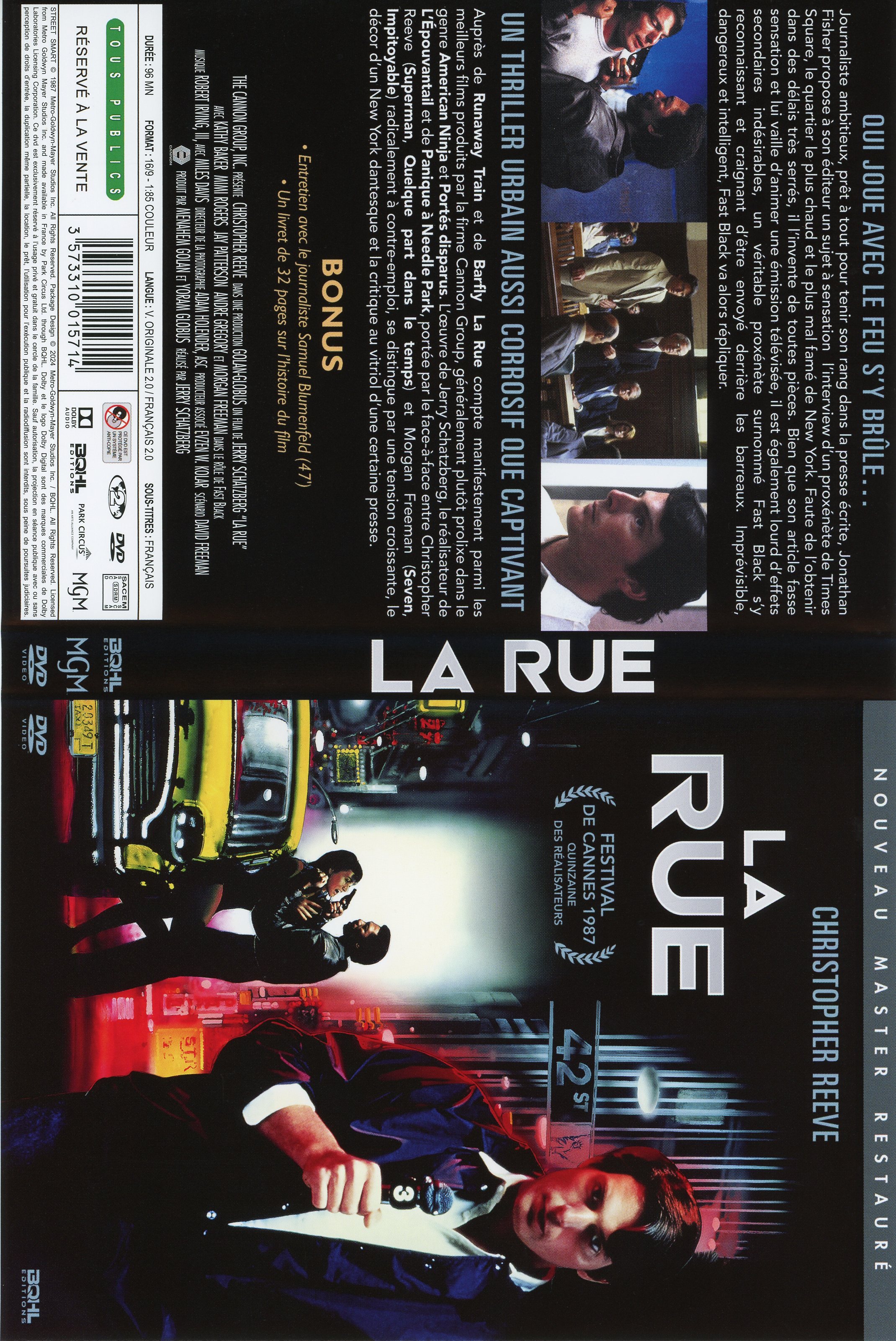 Jaquette DVD La rue