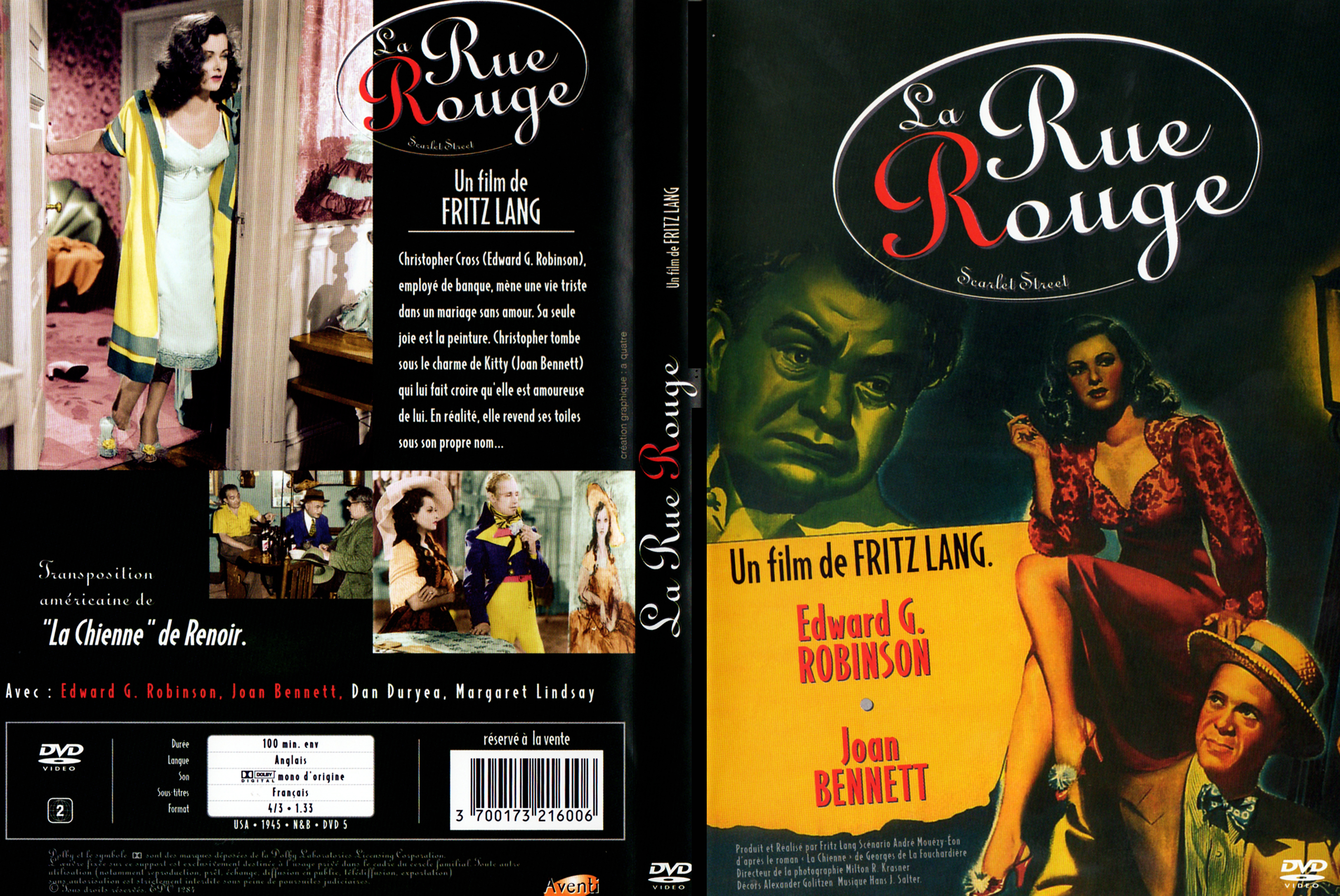 Jaquette DVD La rue rouge