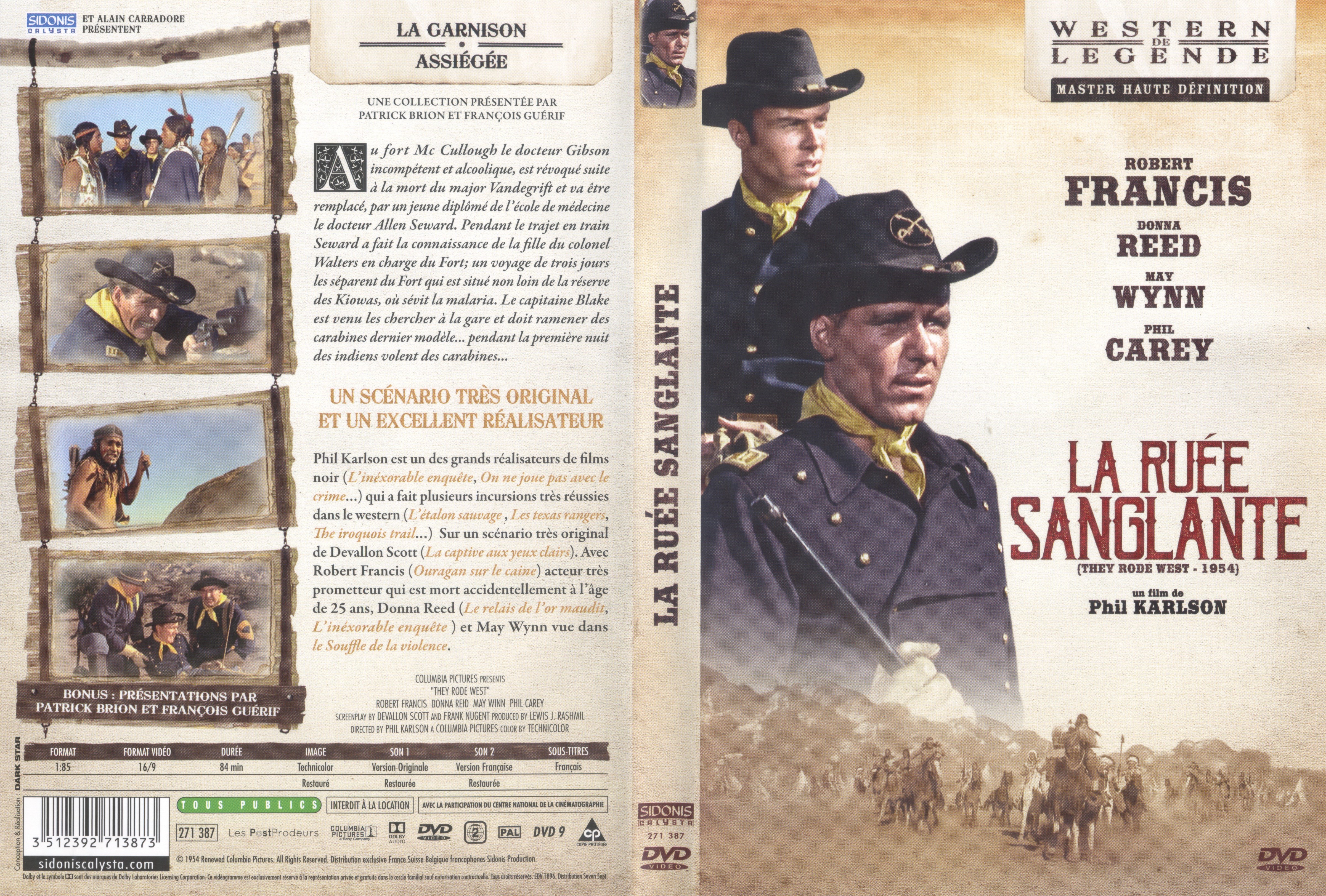 Jaquette DVD La rue sanglante (1954)