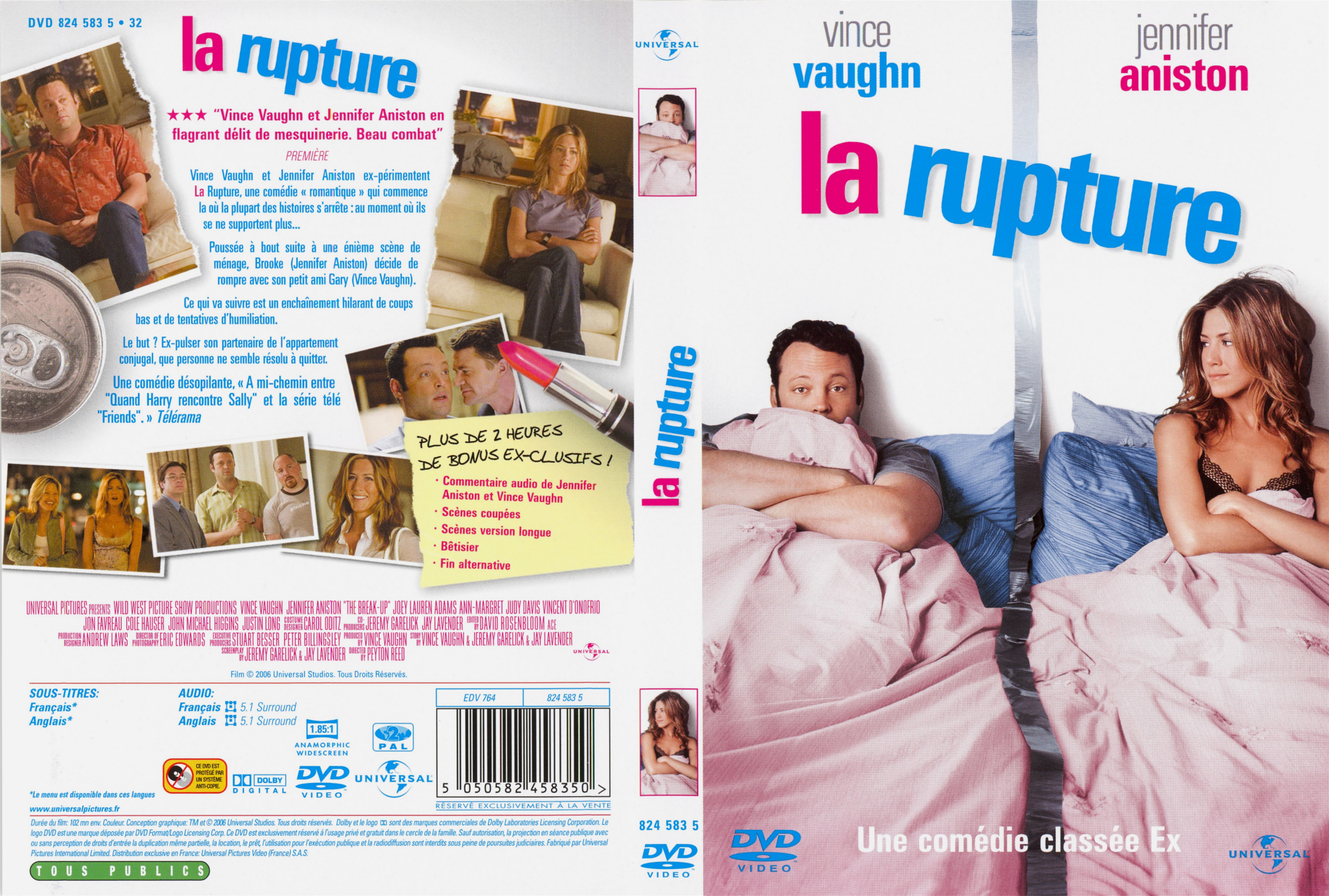 Jaquette DVD La rupture