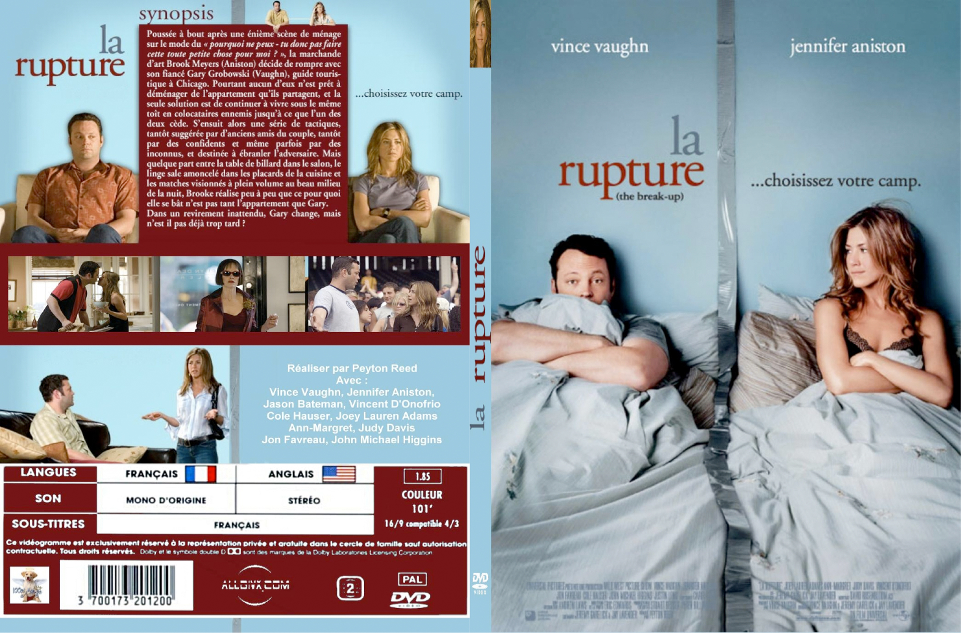 Jaquette DVD La rupture - SLIM