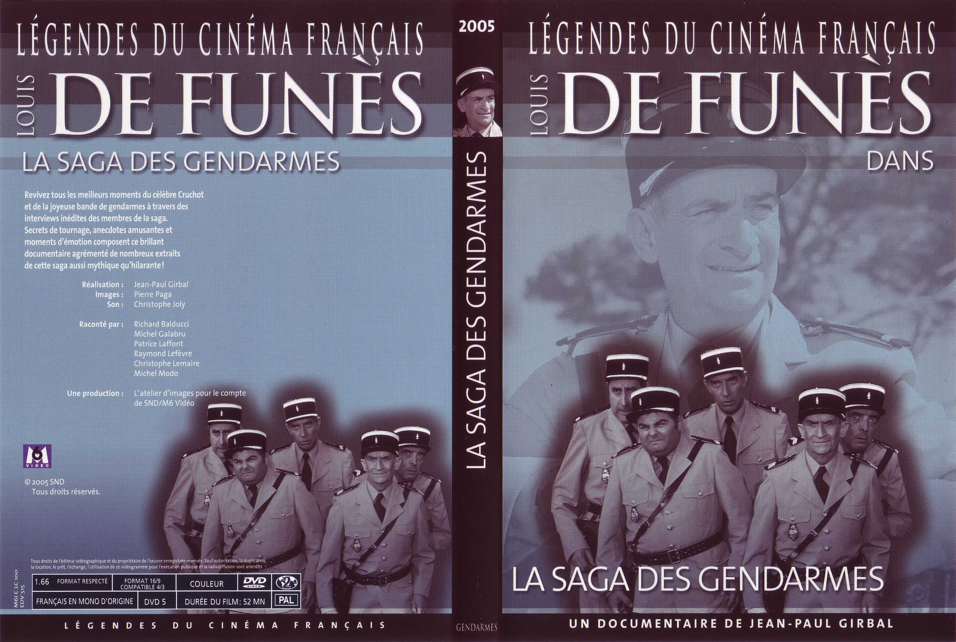 Jaquette DVD La saga des Gendarmes