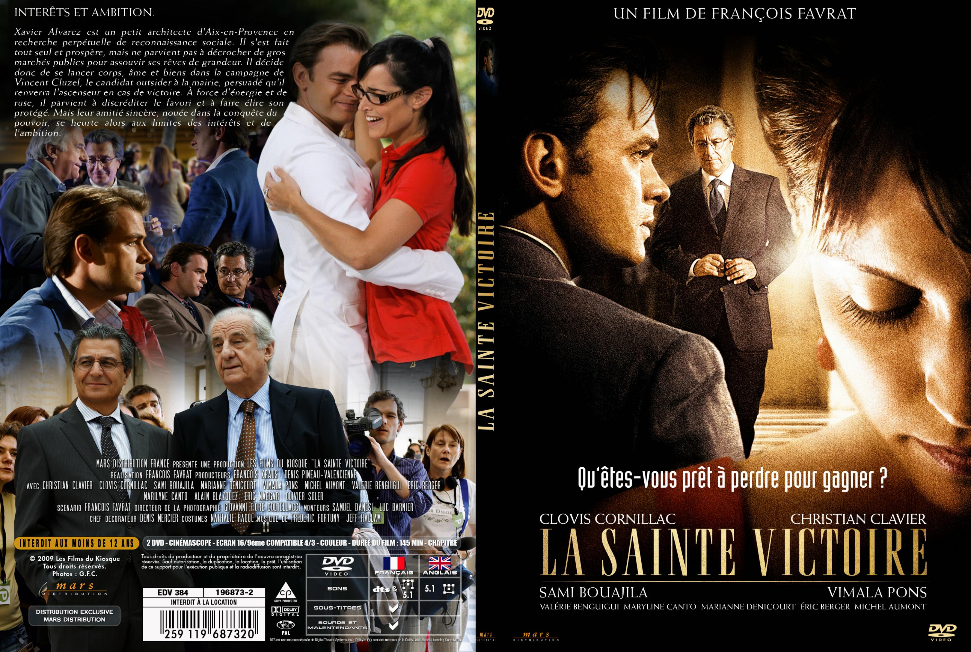 Jaquette DVD La sainte victoire custom - SLIM