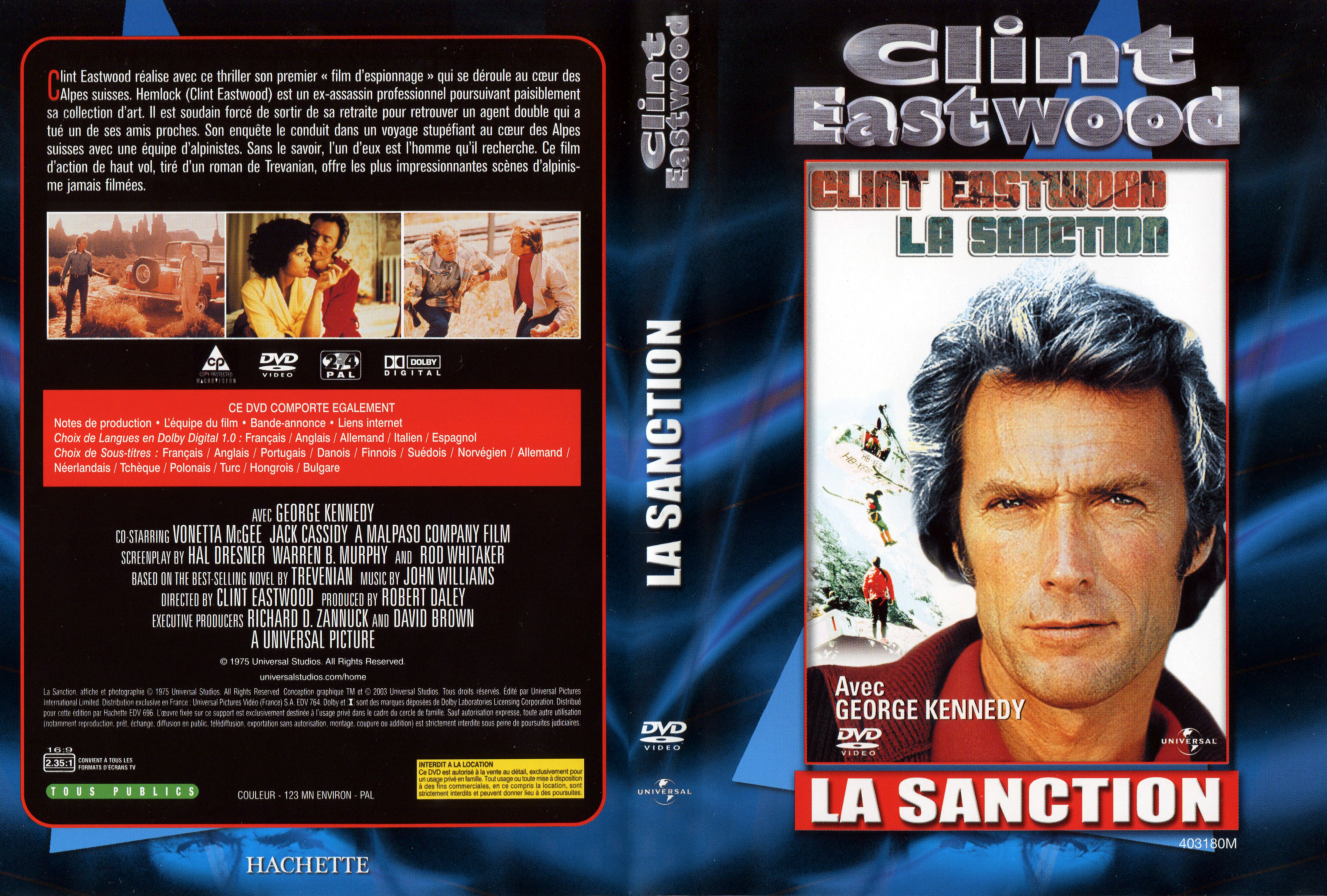 Jaquette DVD La sanction v3
