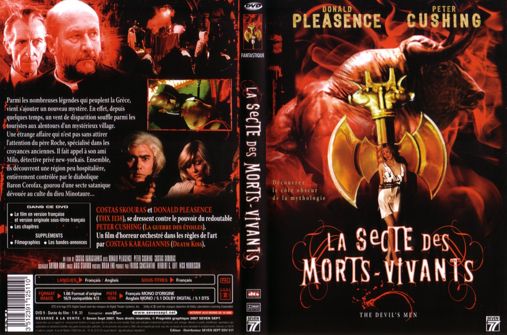 Jaquette DVD La secte des morts-vivants