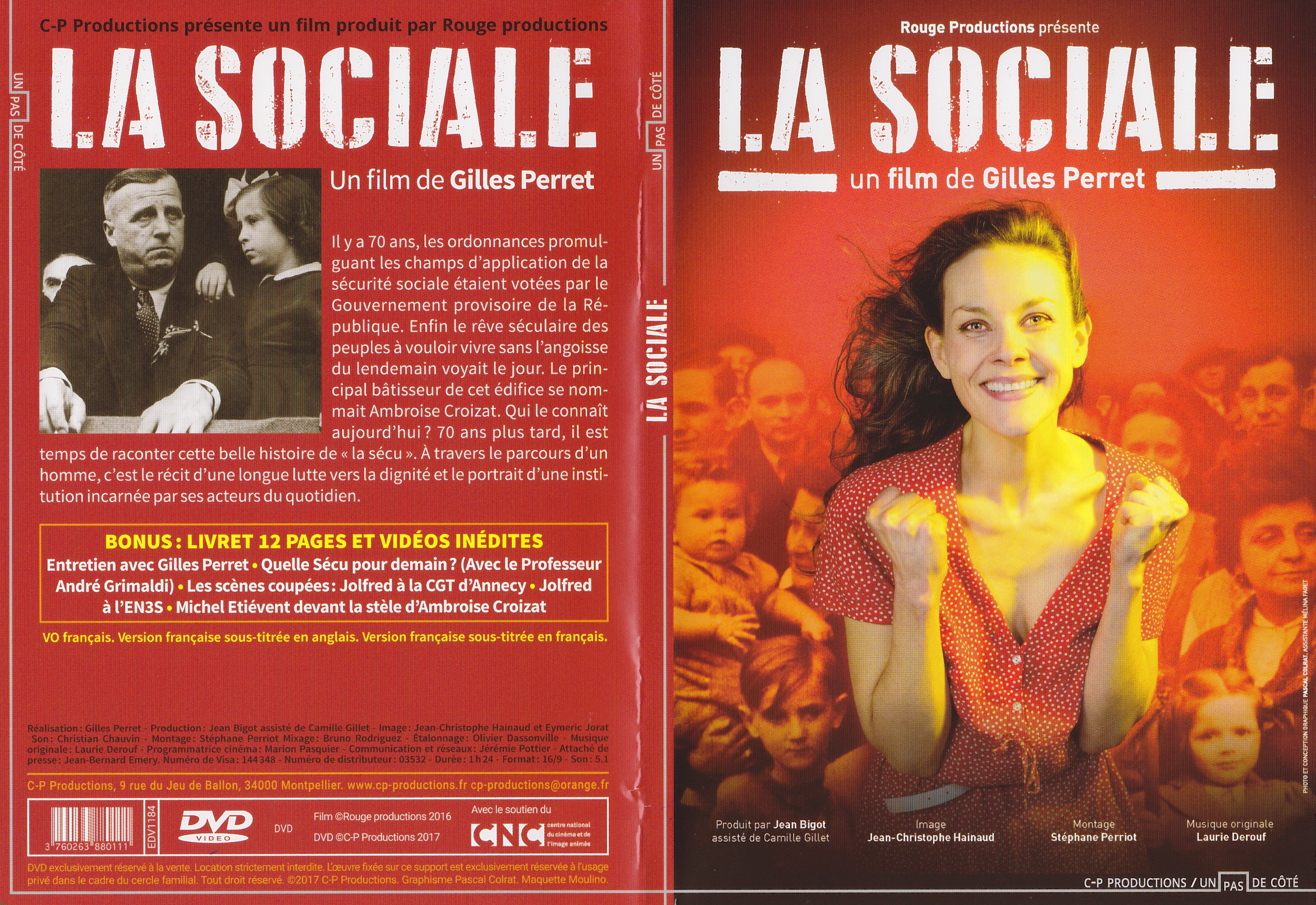 Jaquette DVD La sociale