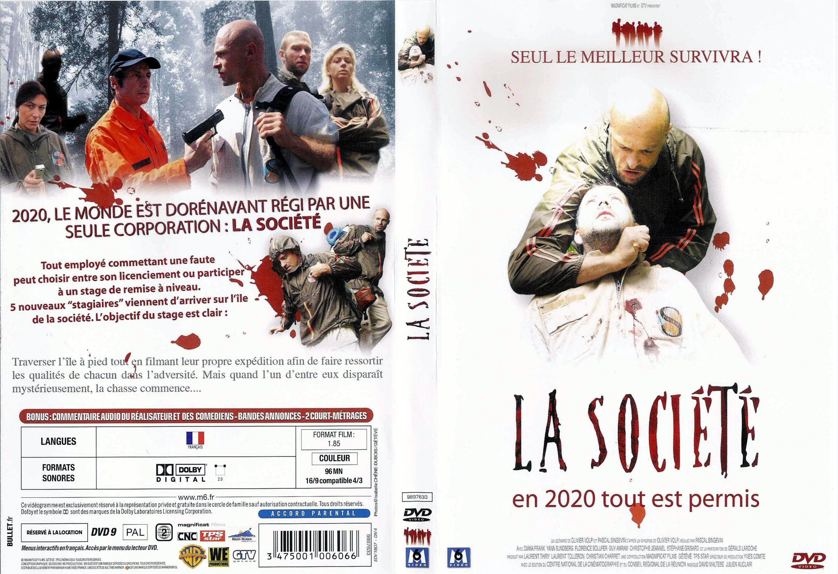 Jaquette DVD La socit