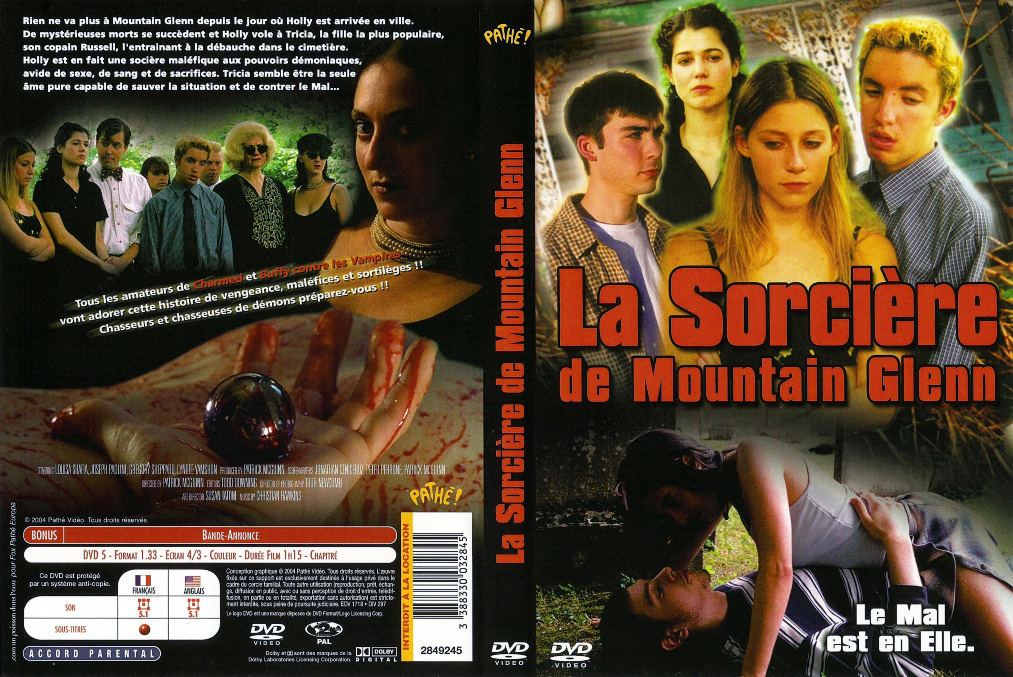 Jaquette DVD La sorcire de Mountain Glenn