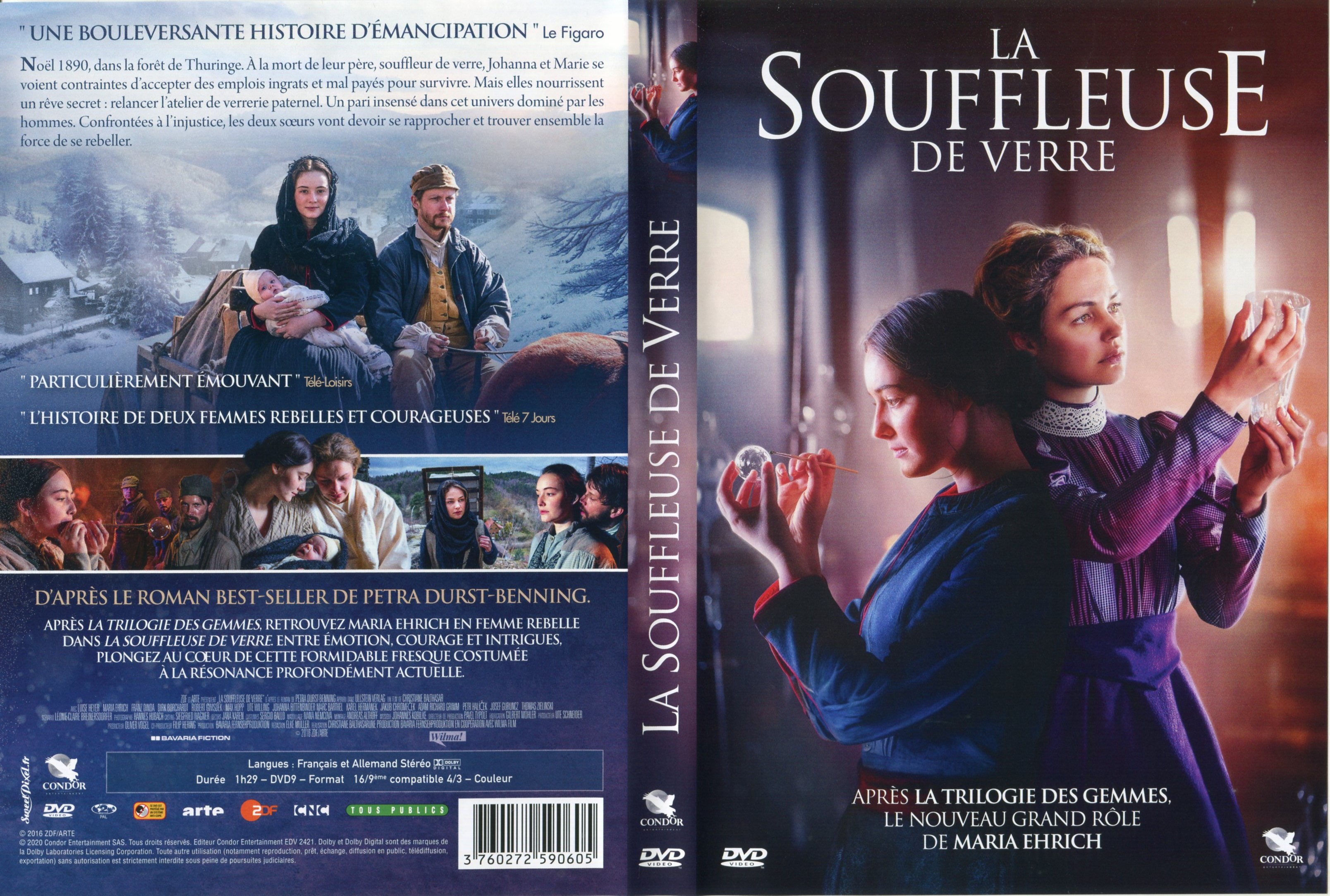 Jaquette DVD La souffleuse de verre