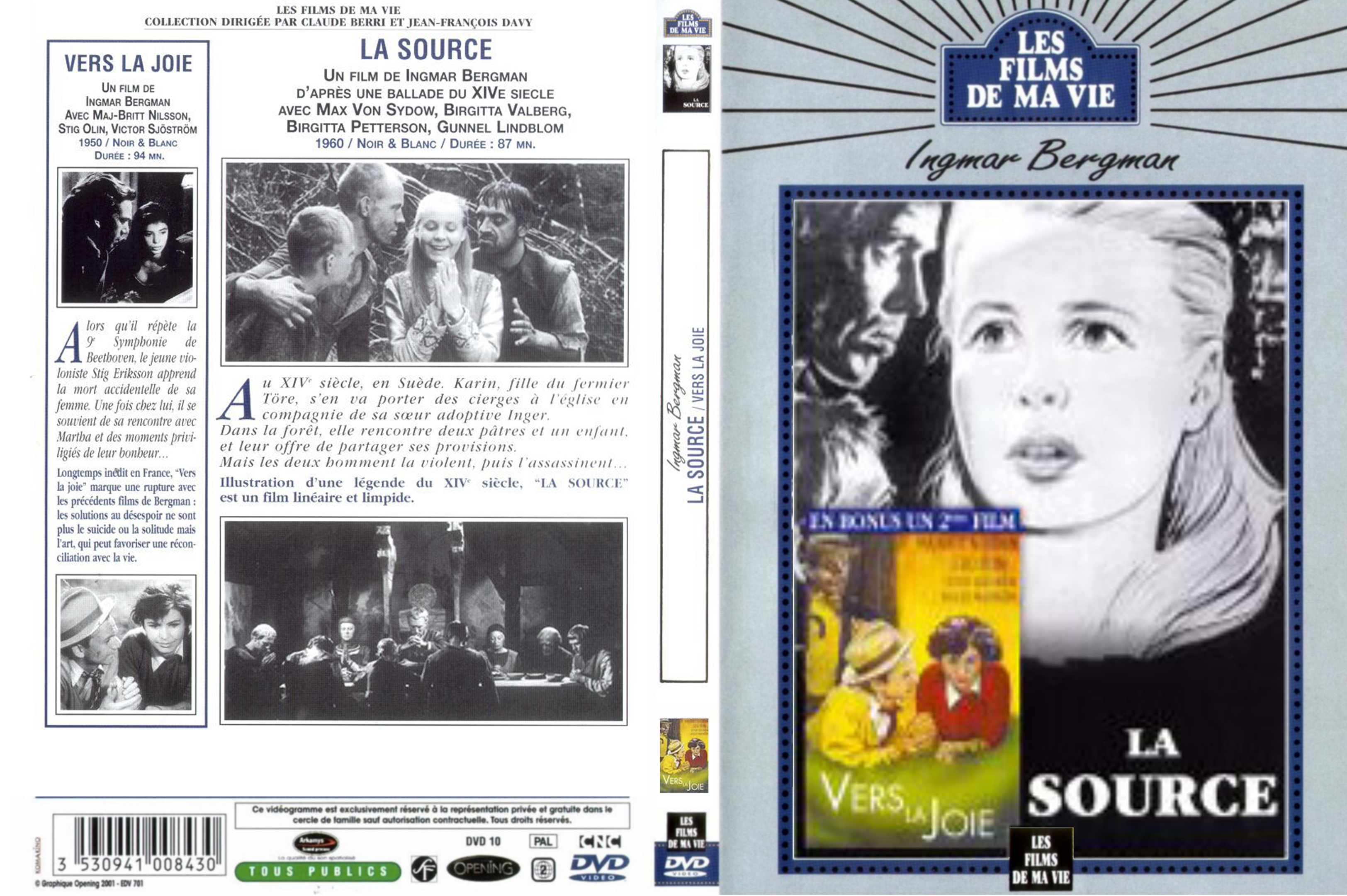 Jaquette DVD La source custom