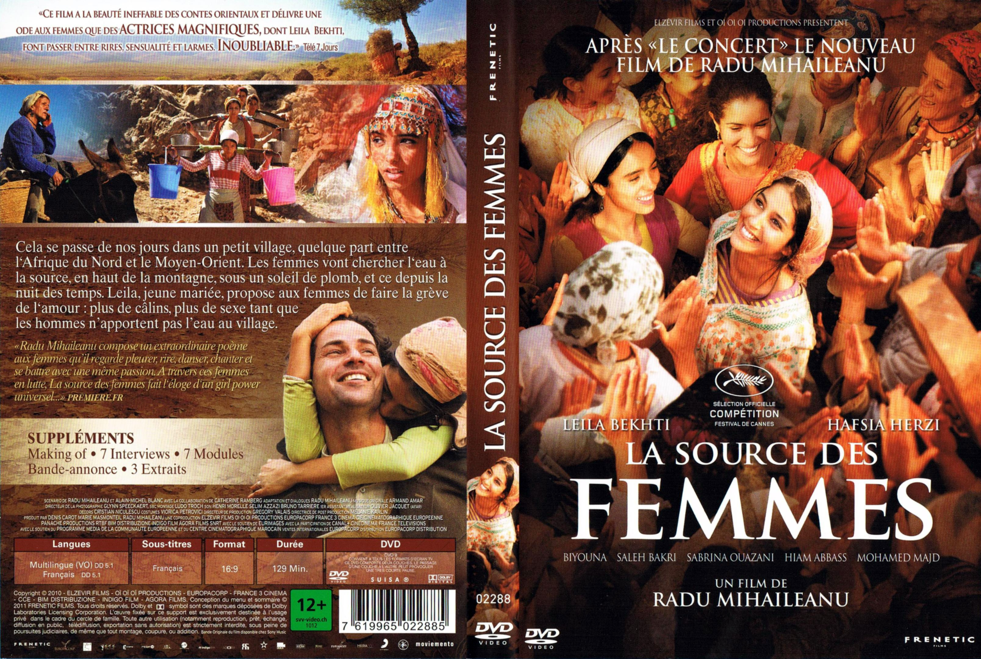 Jaquette DVD La source des femmes v2