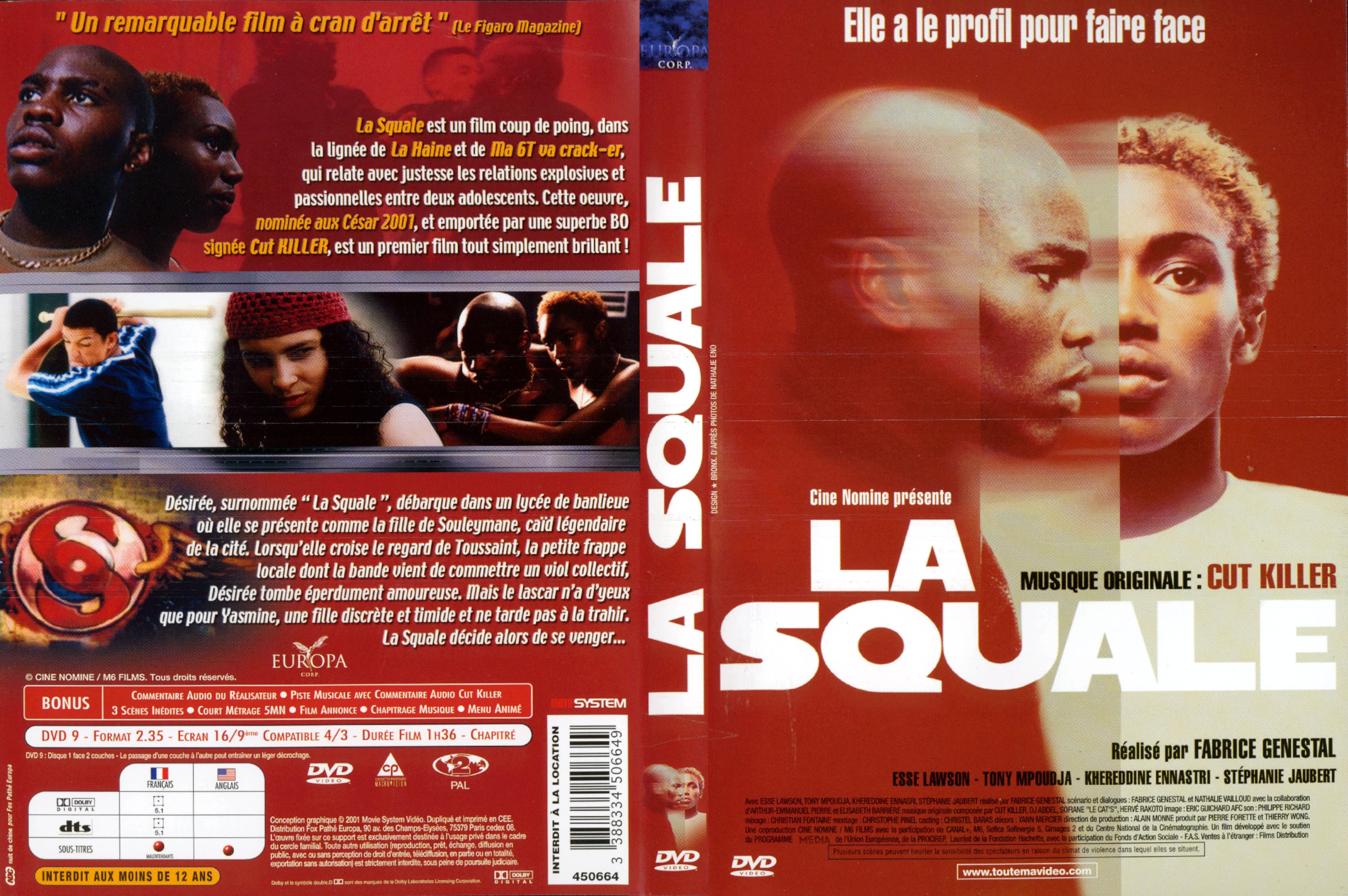 Jaquette DVD La squale